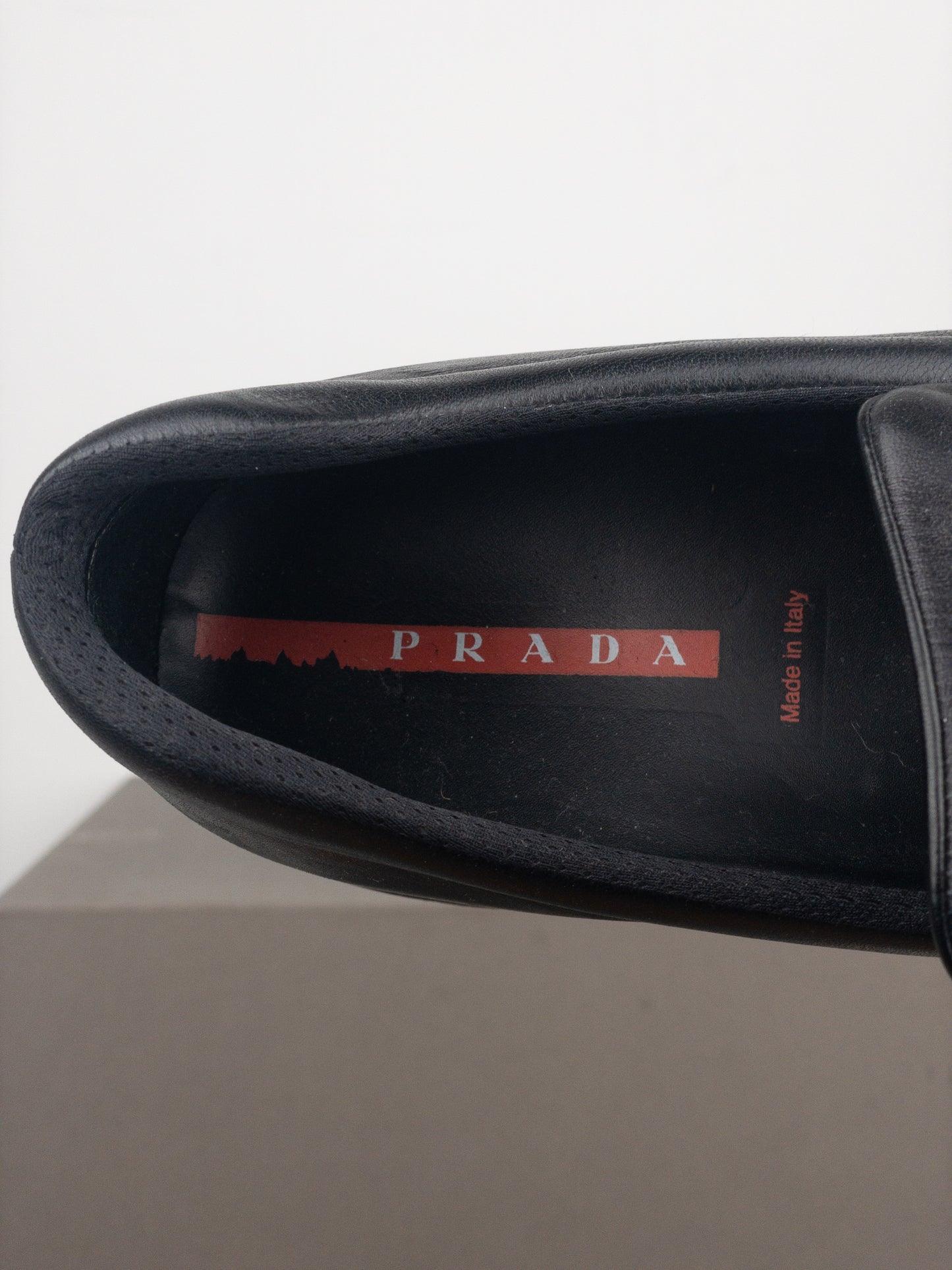 Prada AW99 Sports Buckle Loafers