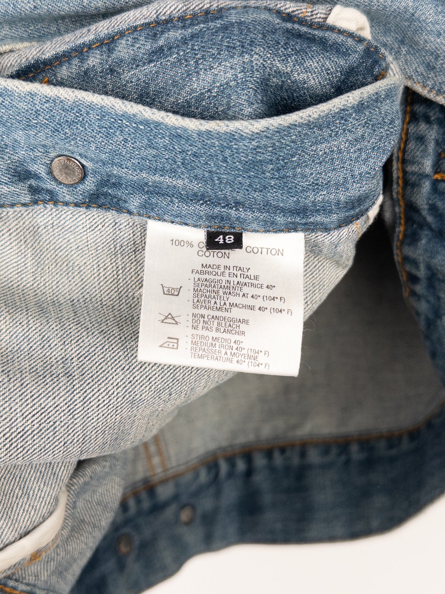 Gucci by Tom Ford SS02 Lightwash Denim Trucker Jacket