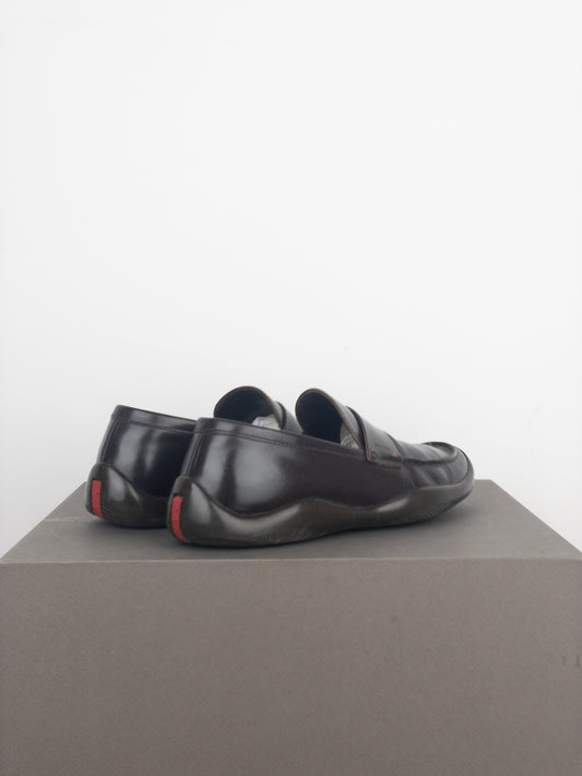 Prada AW99 Vibram Sports Penny Loafers
