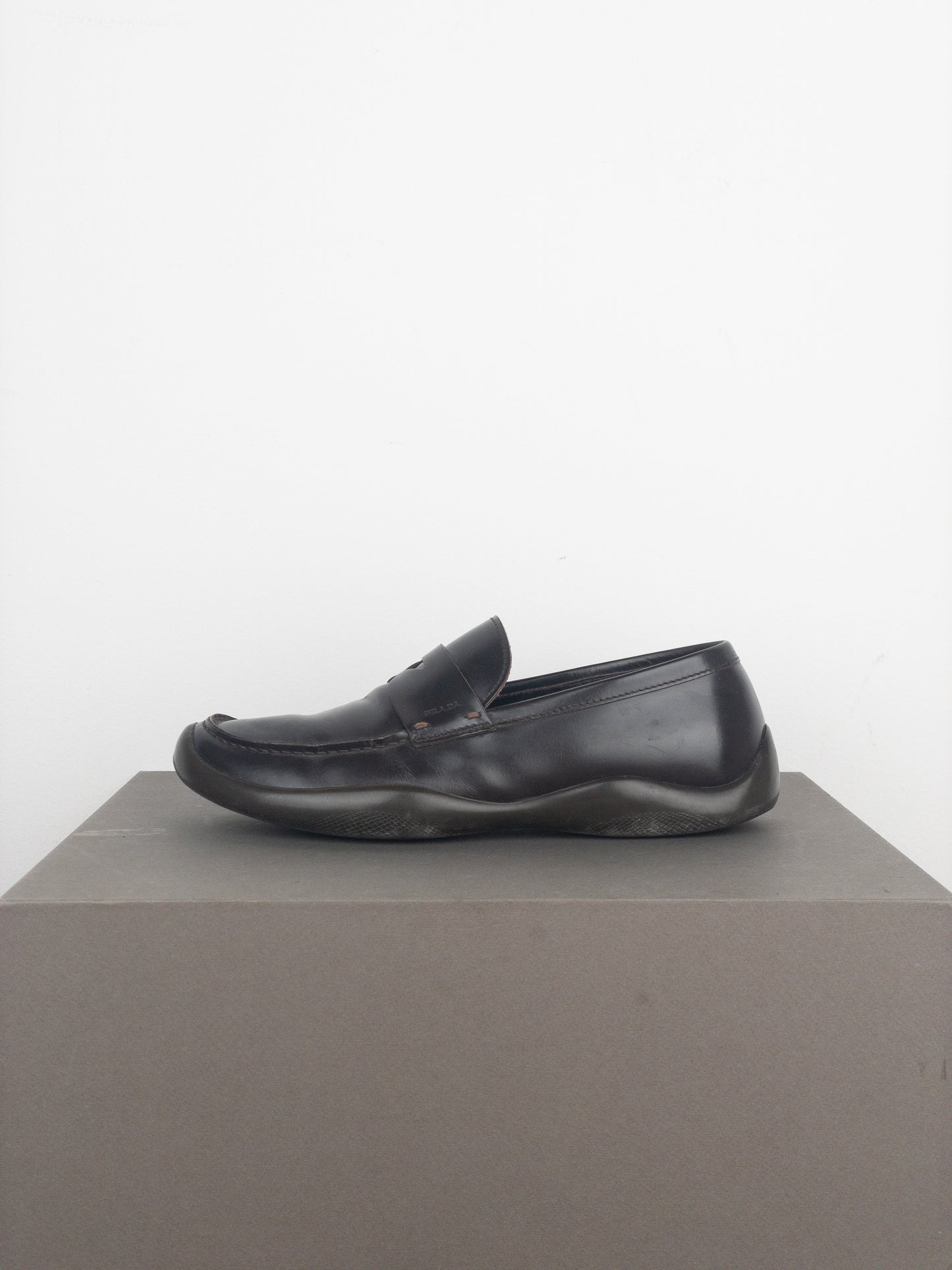 Prada AW99 Vibram Sports Penny Loafers