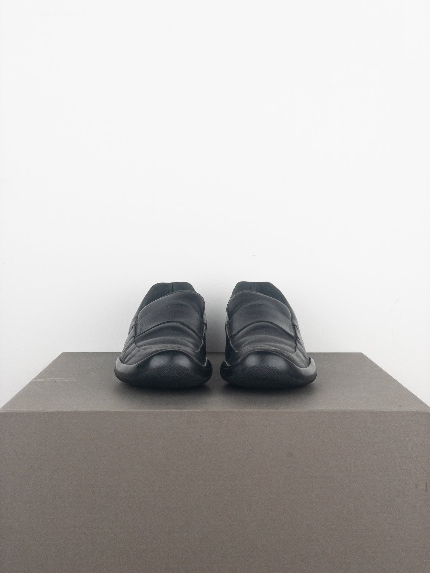 Prada AW99 Vibram Sports Penny Loafers