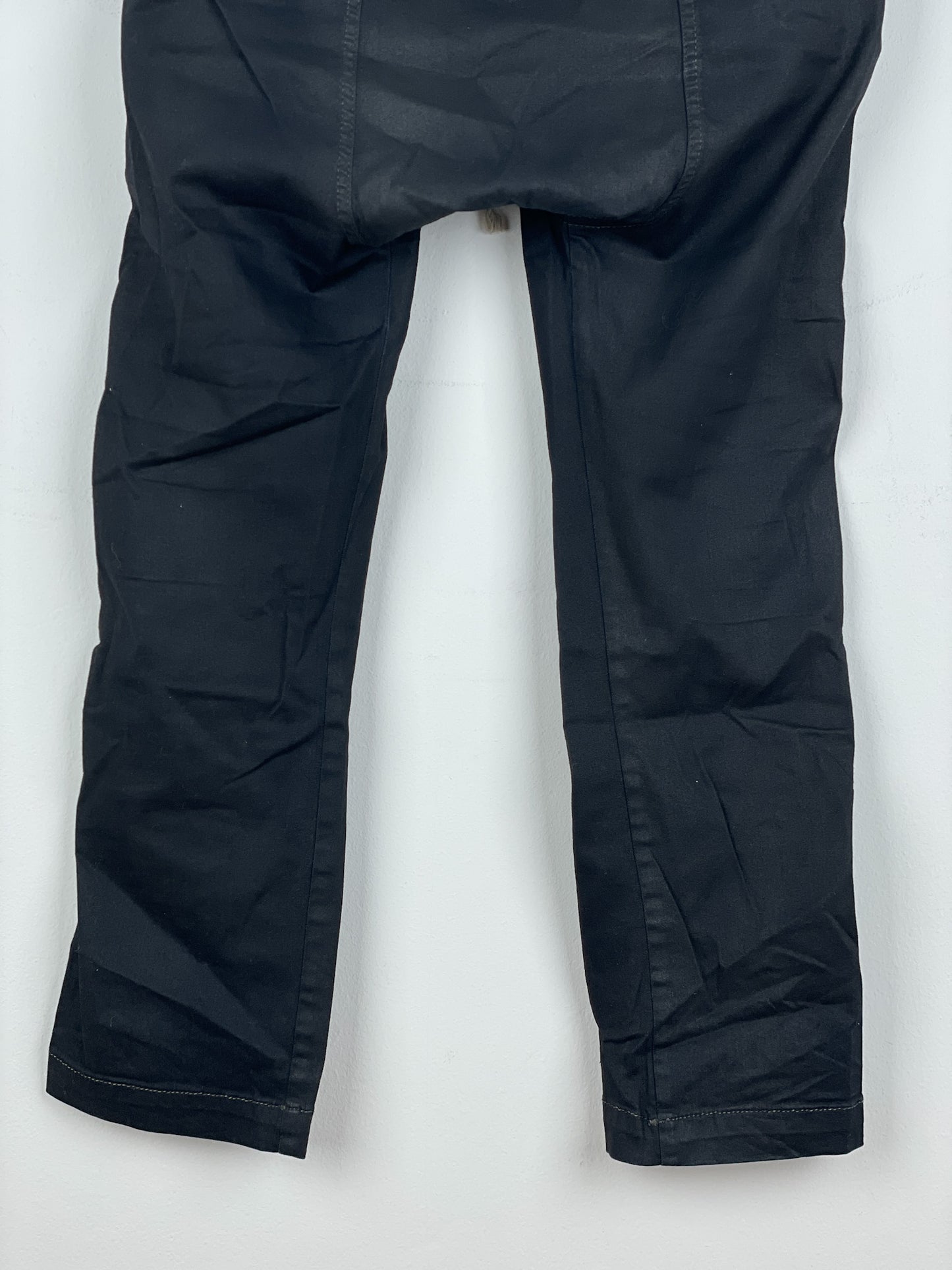 Rick Owens SS14 'Vicious' Coated Dropcrotch Sweatpants