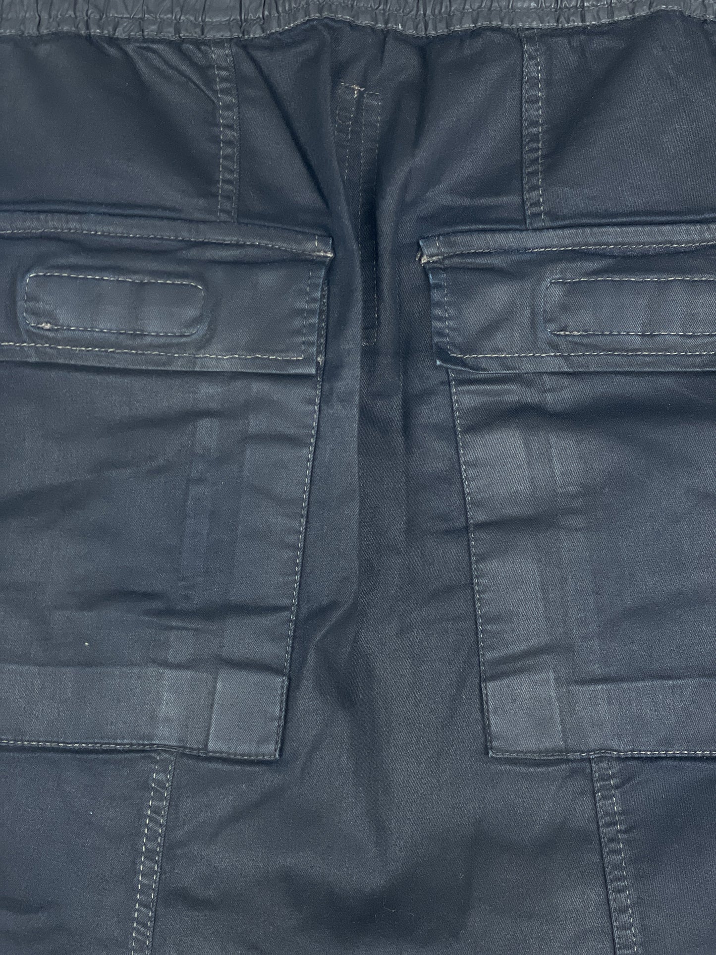 Rick Owens SS14 'Vicious' Coated Dropcrotch Sweatpants
