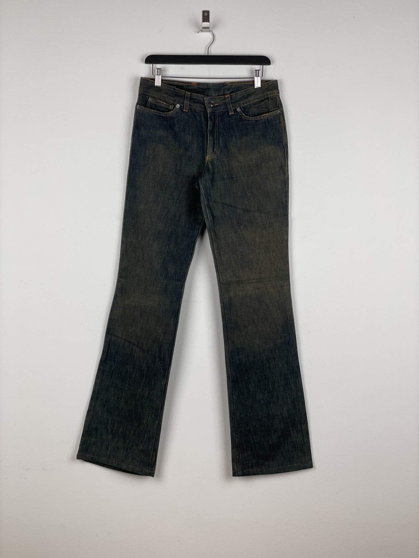 Gucci by Tom Ford SS02 Flared Sanded Bootcut Denim Jeans