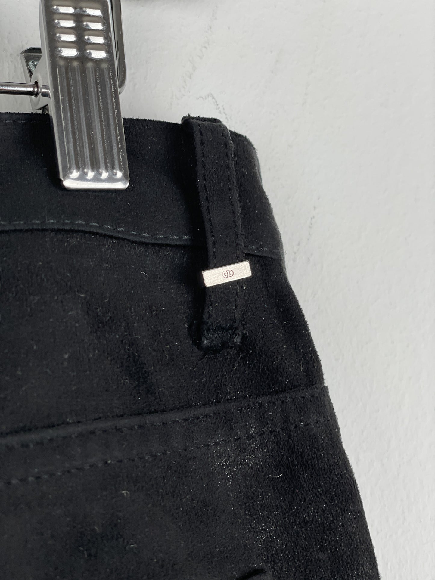Dior AW08 'Lumiere du Nord' Moleskin Glitter Pants