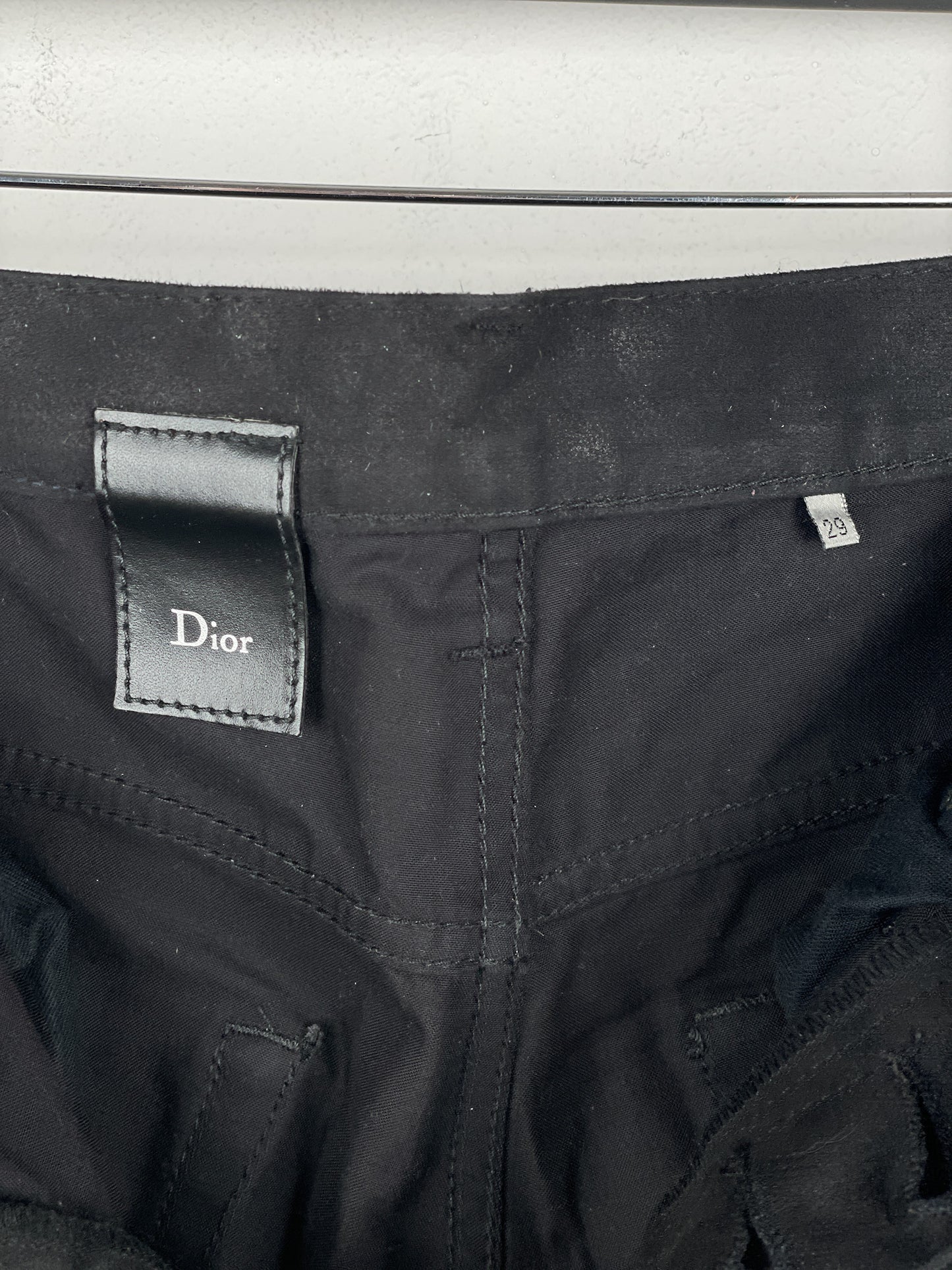 Dior AW08 'Lumiere du Nord' Moleskin Glitter Pants