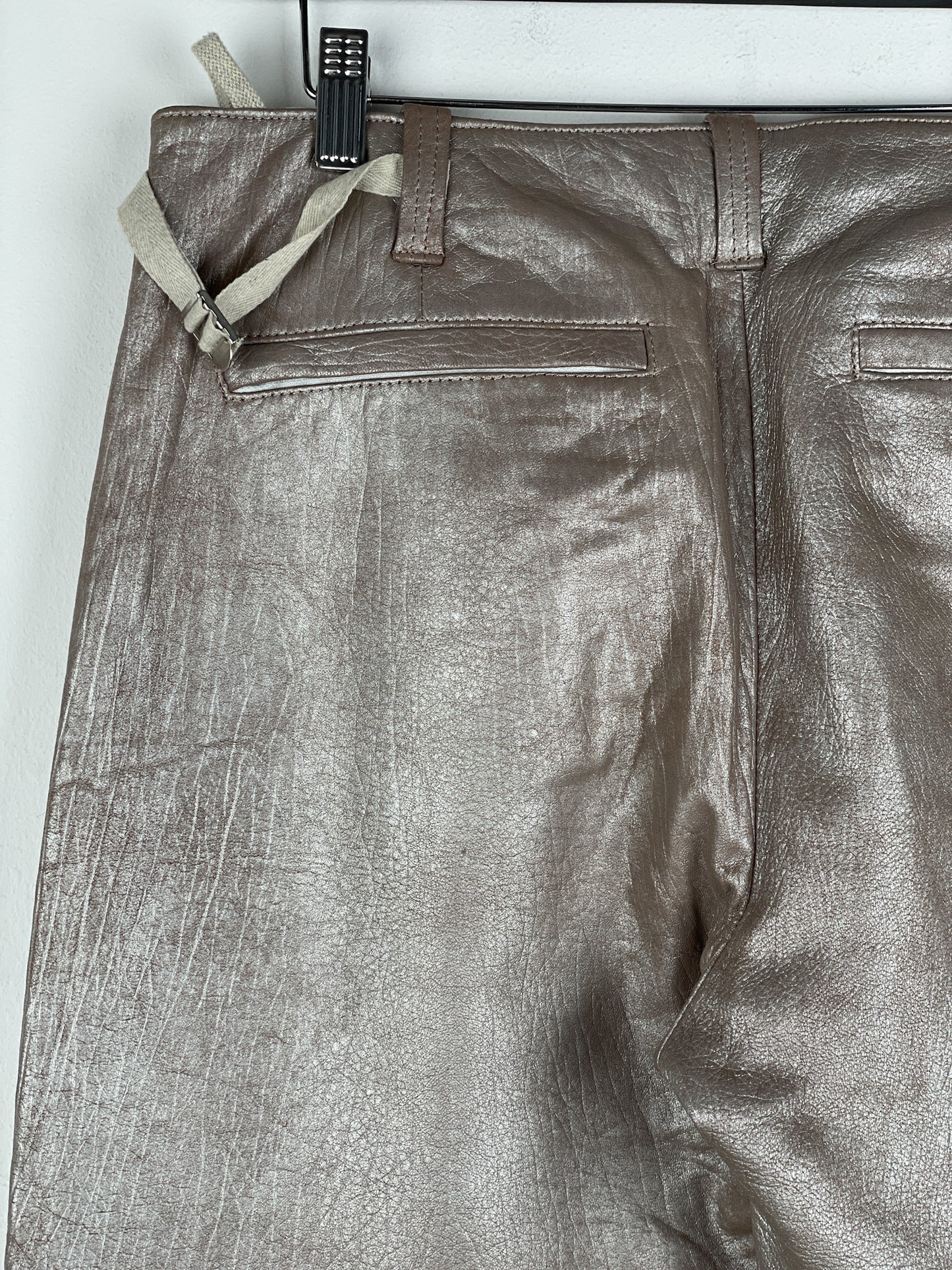 Helmut Lang AW99 Leather Astro Biker Pants
