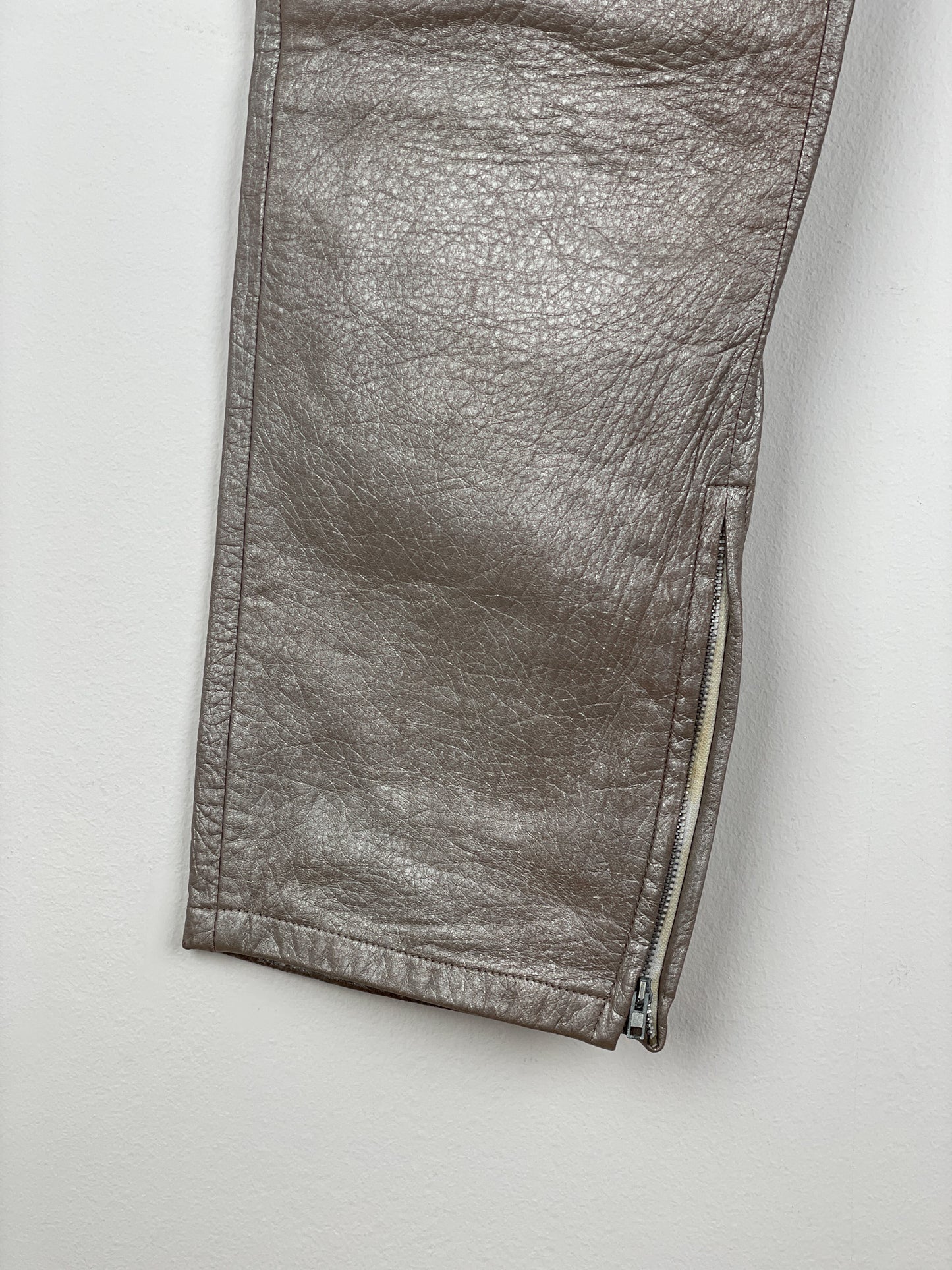 Helmut Lang AW99 Leather Astro Biker Pants