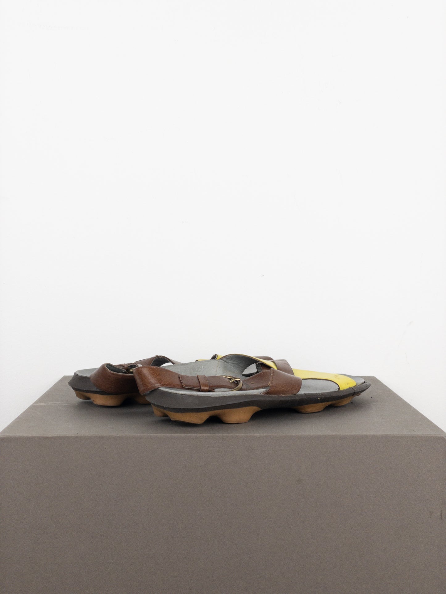 Miu Miu SS99 Bubble Sole Cleat Sandal Slides