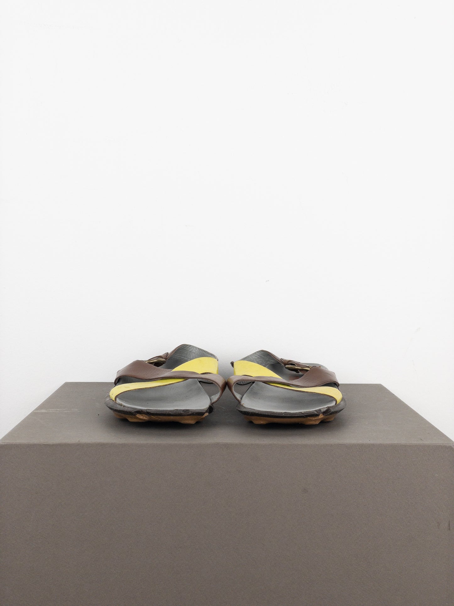 Miu Miu SS99 Bubble Sole Cleat Sandal Slides