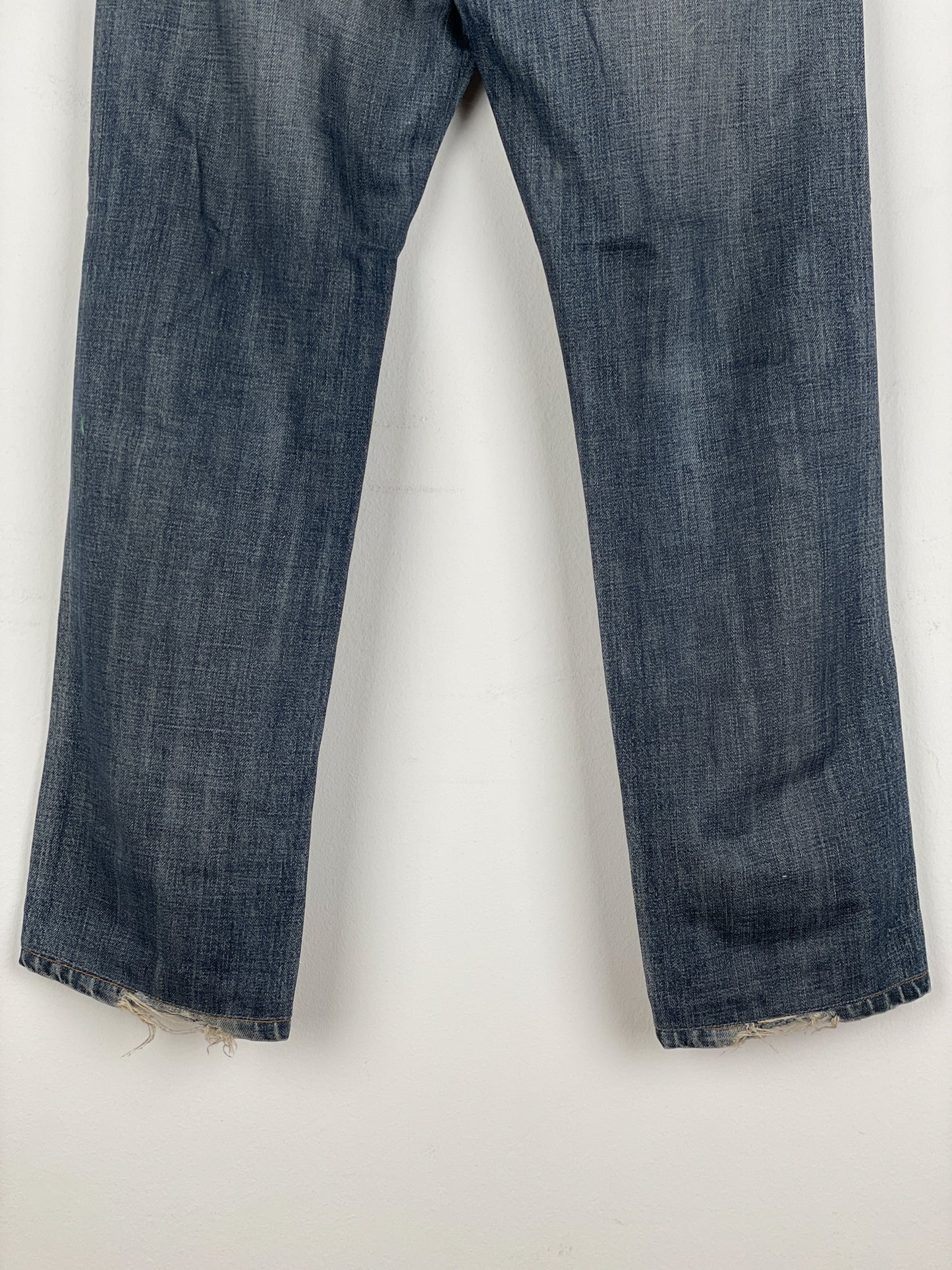 Dior Homme Distressed Washed Denim Jeans