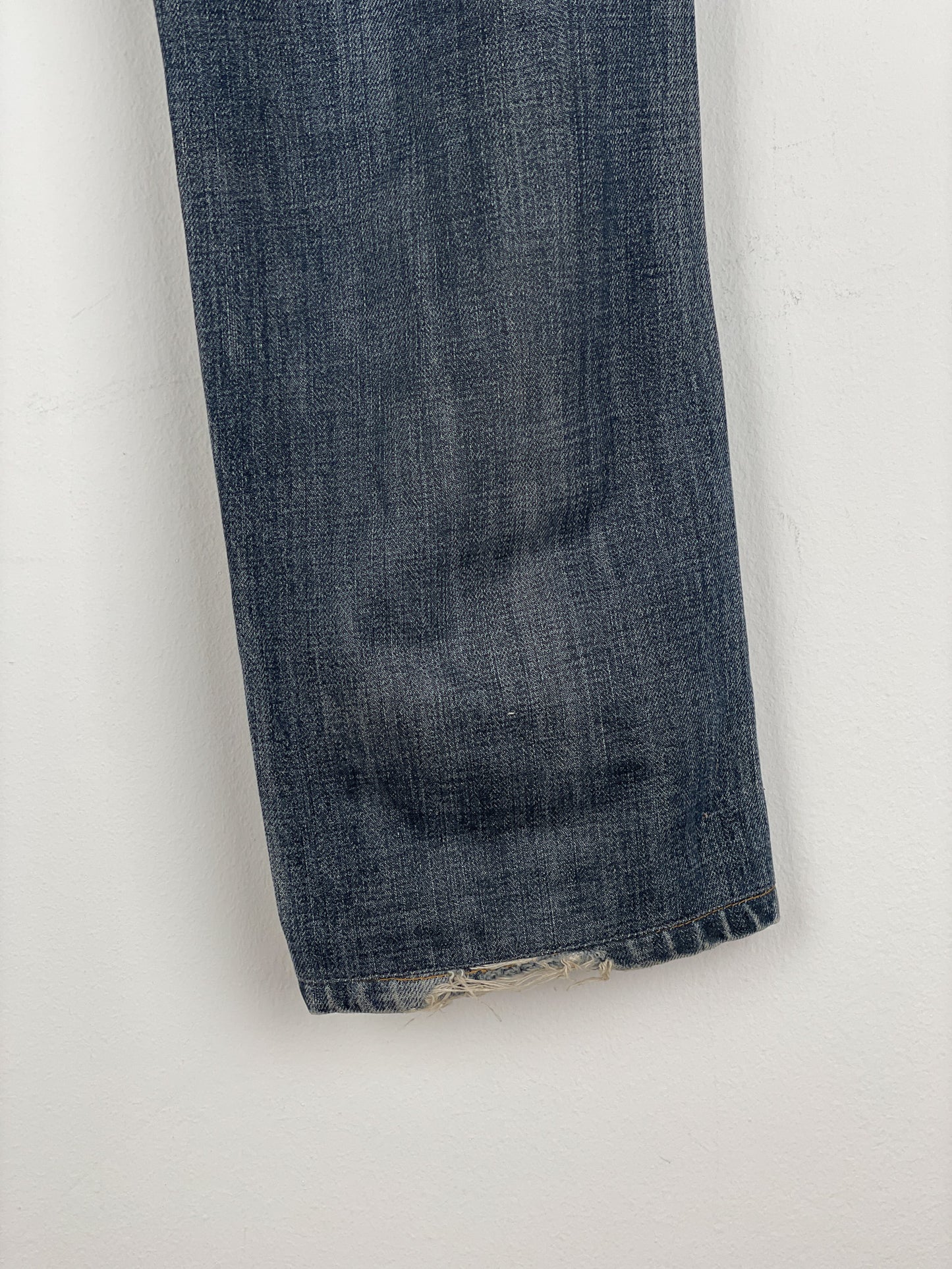 Dior Homme Distressed Washed Denim Jeans