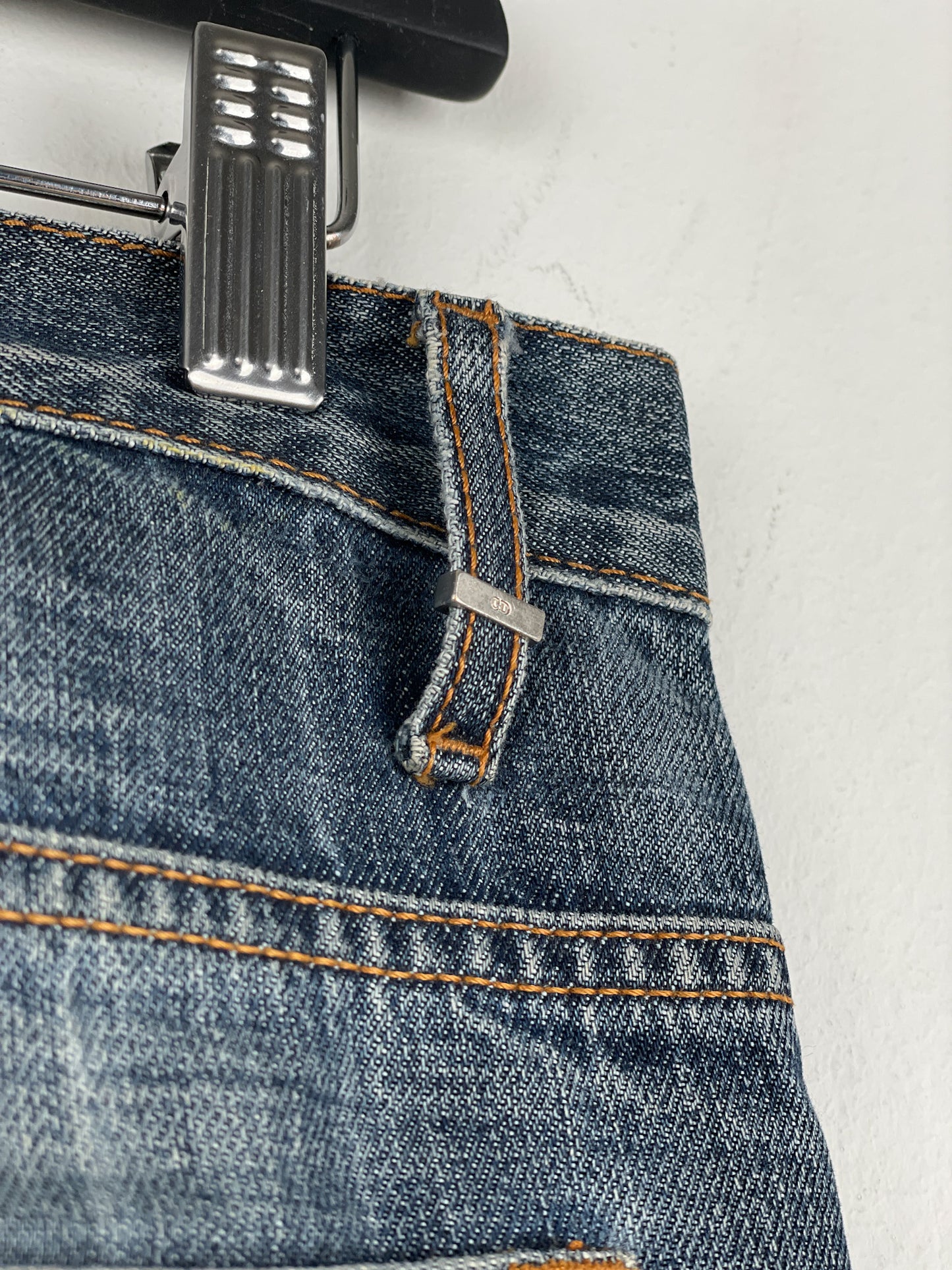 Dior Homme Distressed Washed Denim Jeans