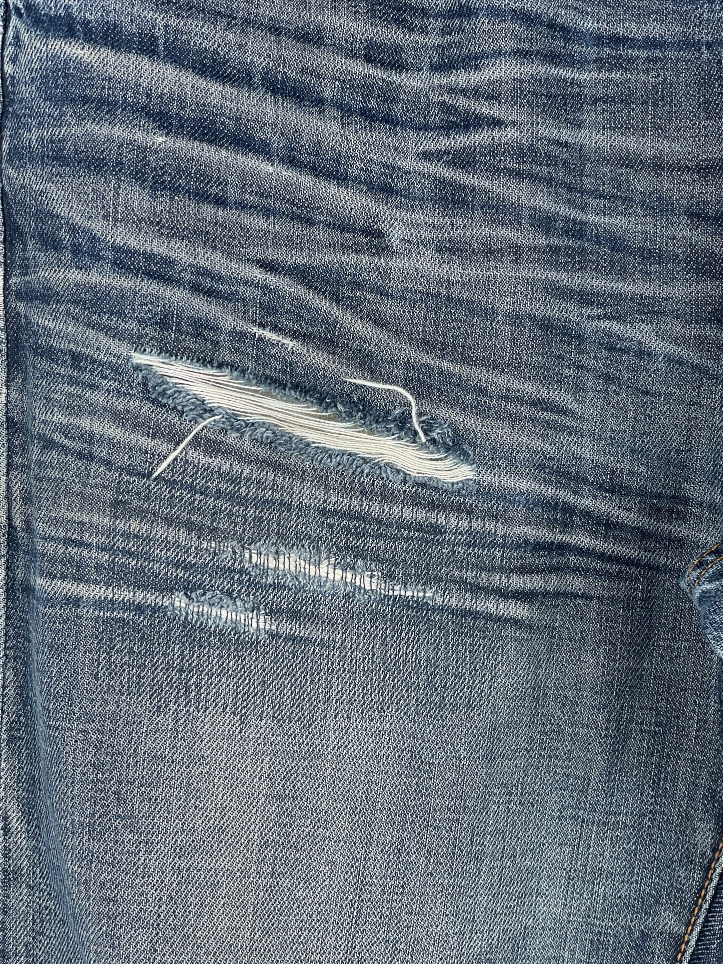 Dior Homme Distressed Washed Denim Jeans