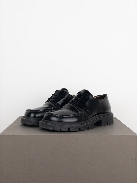 Maison Margiela Square Toe Lugsole ‘Ivy’ Derby Shoes