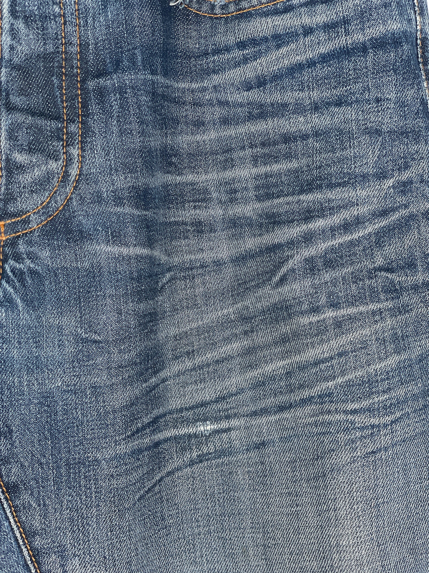 Dior Homme Distressed Washed Denim Jeans