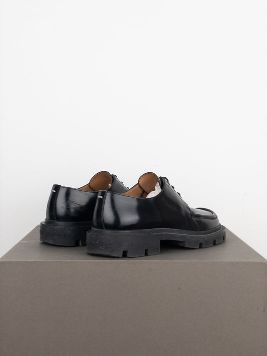 Maison Margiela Square Toe Lugsole ‘Ivy’ Derby Shoes