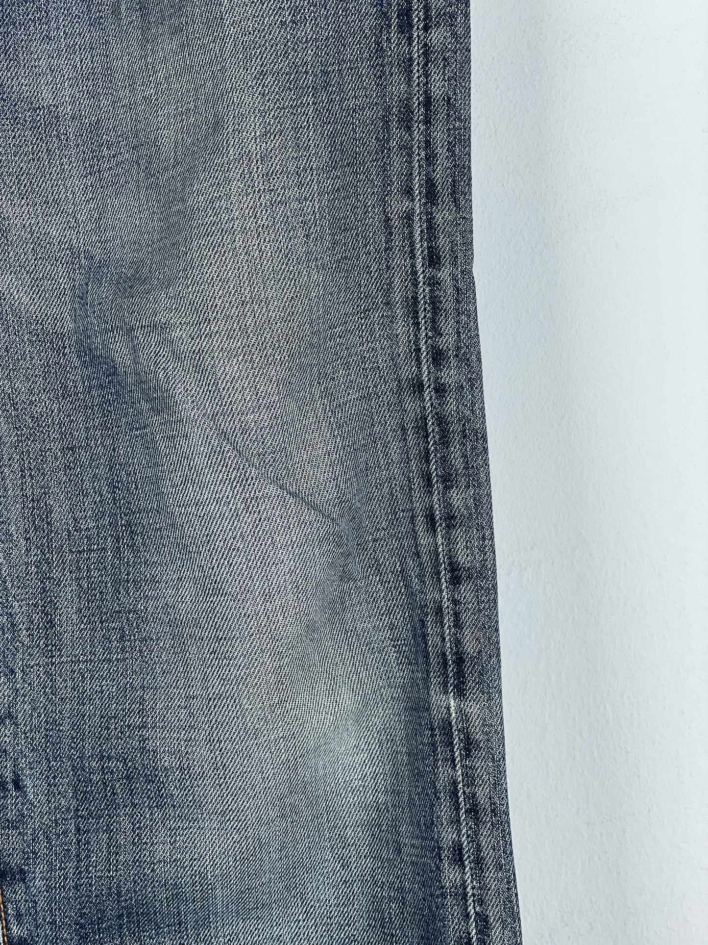 Dior Homme Distressed Washed Denim Jeans
