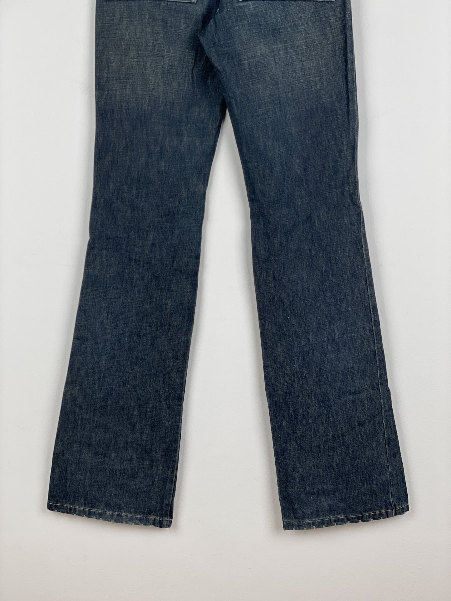Gucci by Tom Ford SS02 Flared Sanded Bootcut Denim Jeans