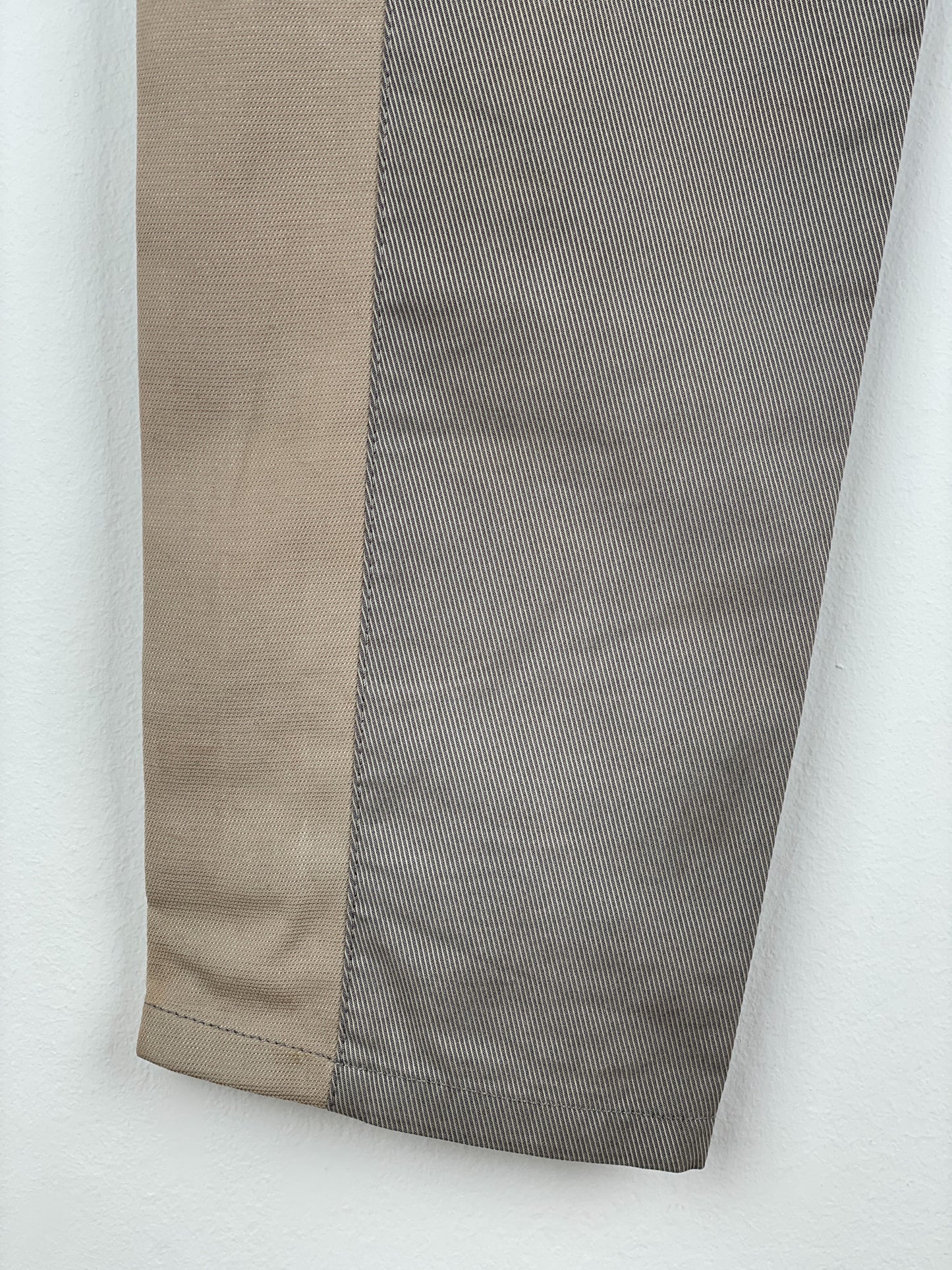 Maison Margiela SS05 Leather-Panel Moto Biker Pants