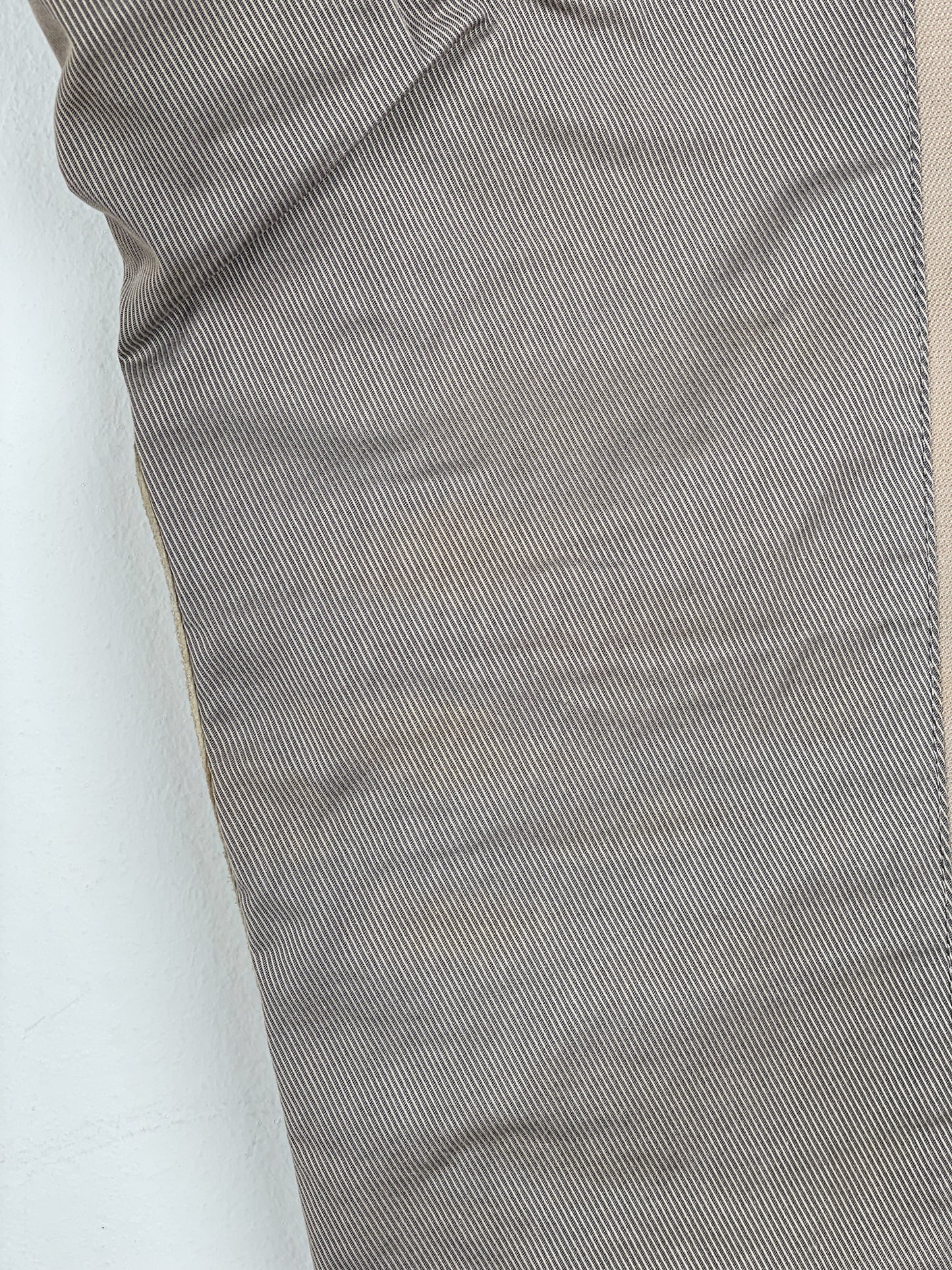 Maison Margiela SS05 Leather-Panel Moto Biker Pants