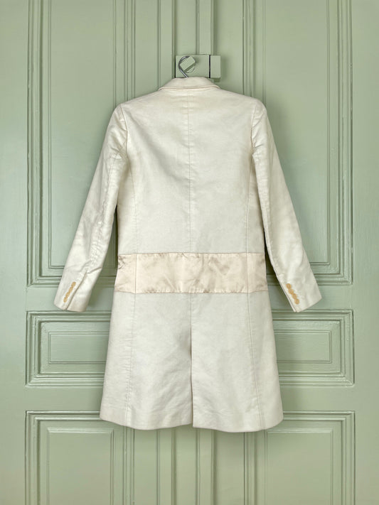 Helmut Lang AW02 Stripe Moleskin Coat