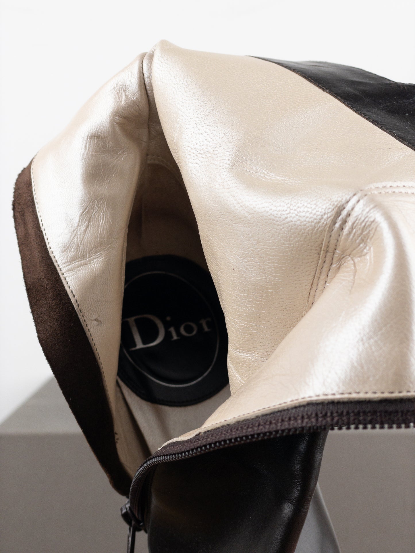 Dior by Galliano SS02 ‘Street Chic’ Buckle Ankle Heel Boots