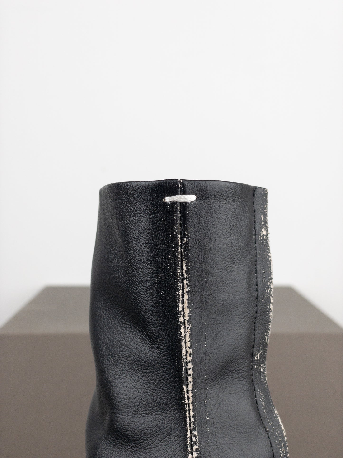 Maison Margiela SS20 Studded ‘Punk’ Tabi Ankle Heel Boots