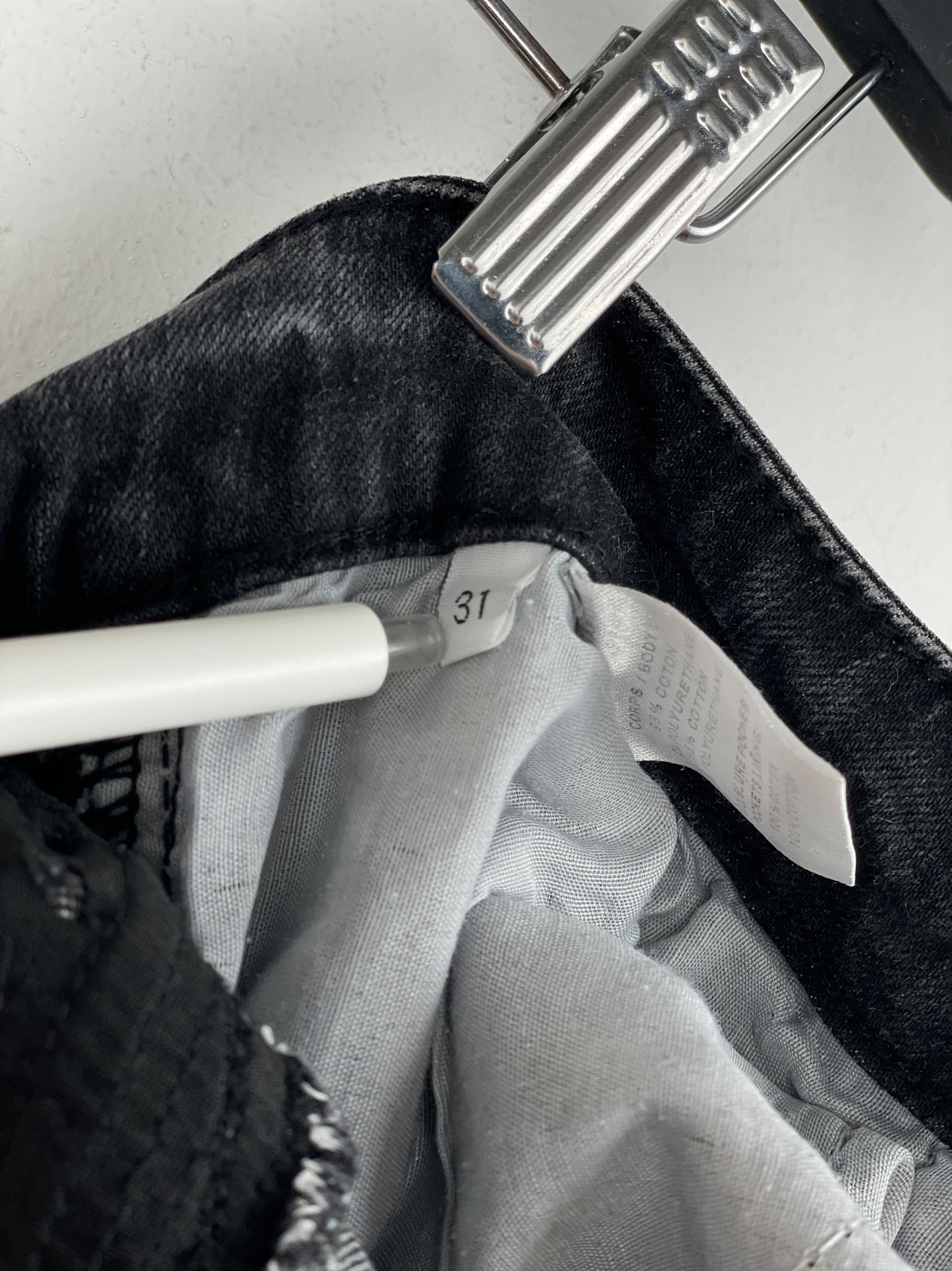 Balmain Repaired Biker Denim Jeans
