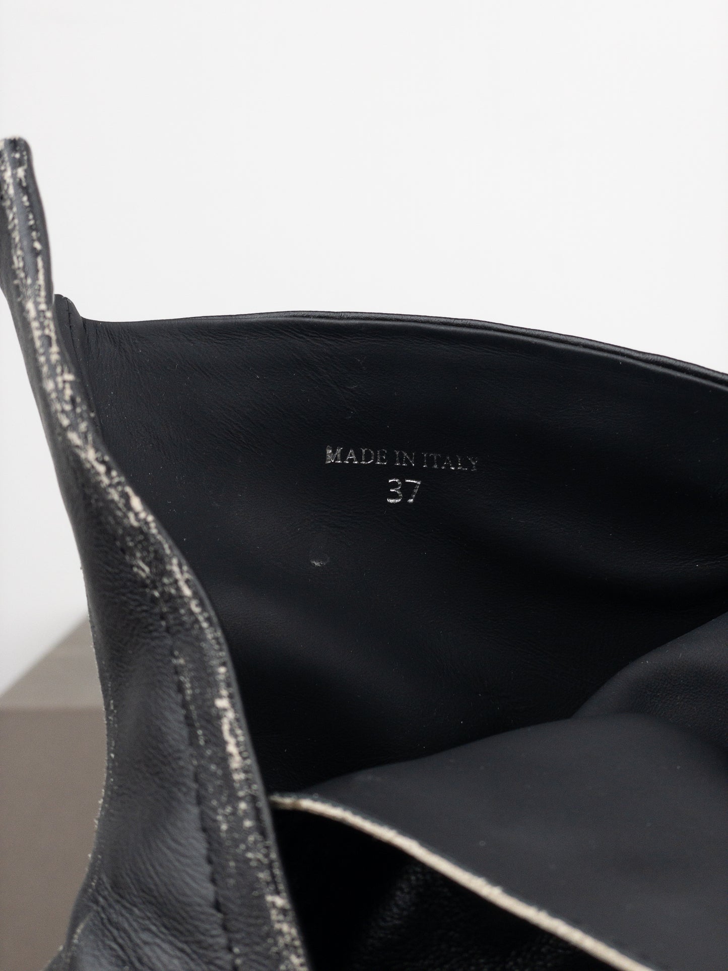 Maison Margiela SS20 Studded ‘Punk’ Tabi Ankle Heel Boots