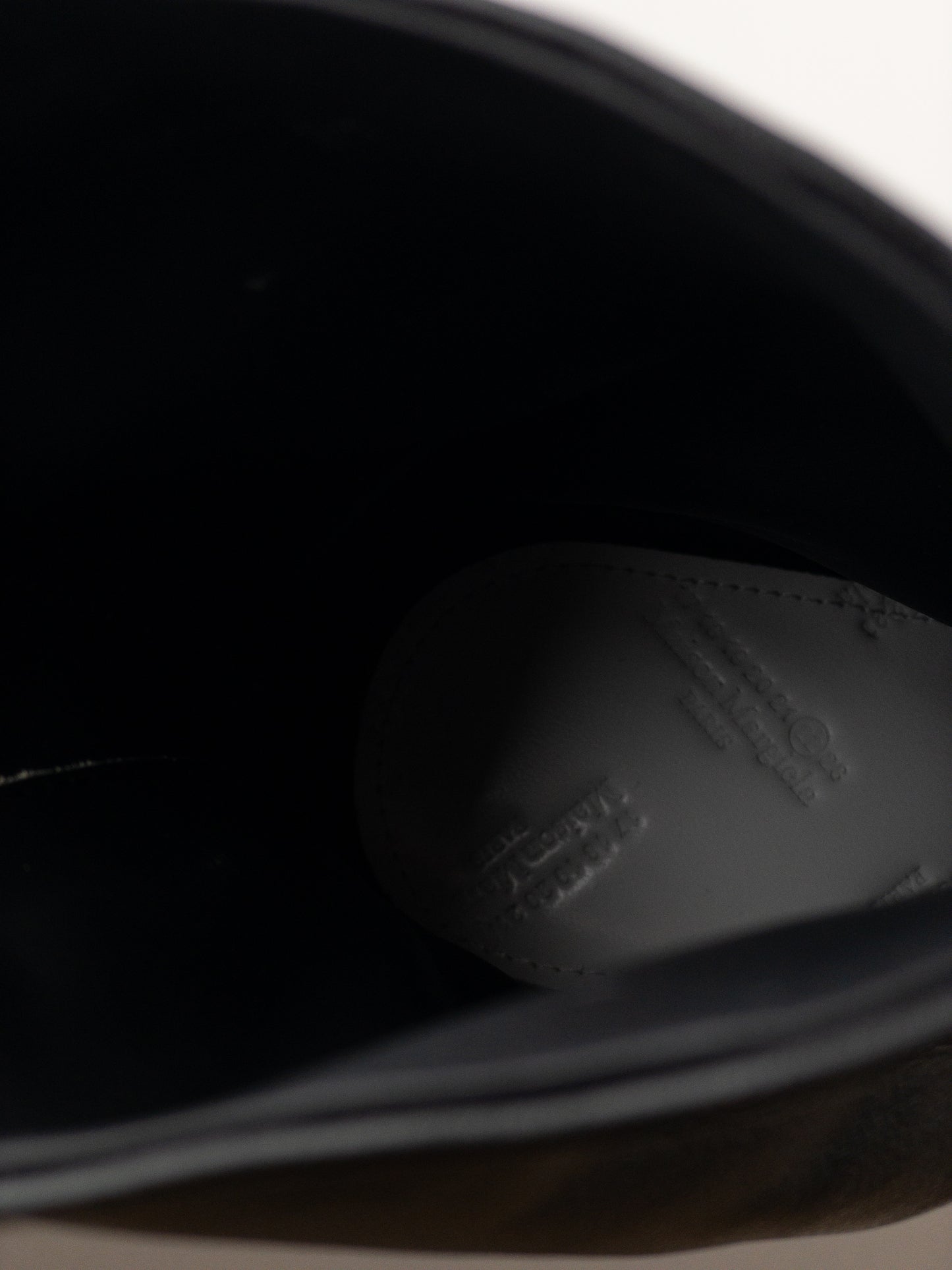 Maison Margiela SS20 Studded ‘Punk’ Tabi Ankle Heel Boots