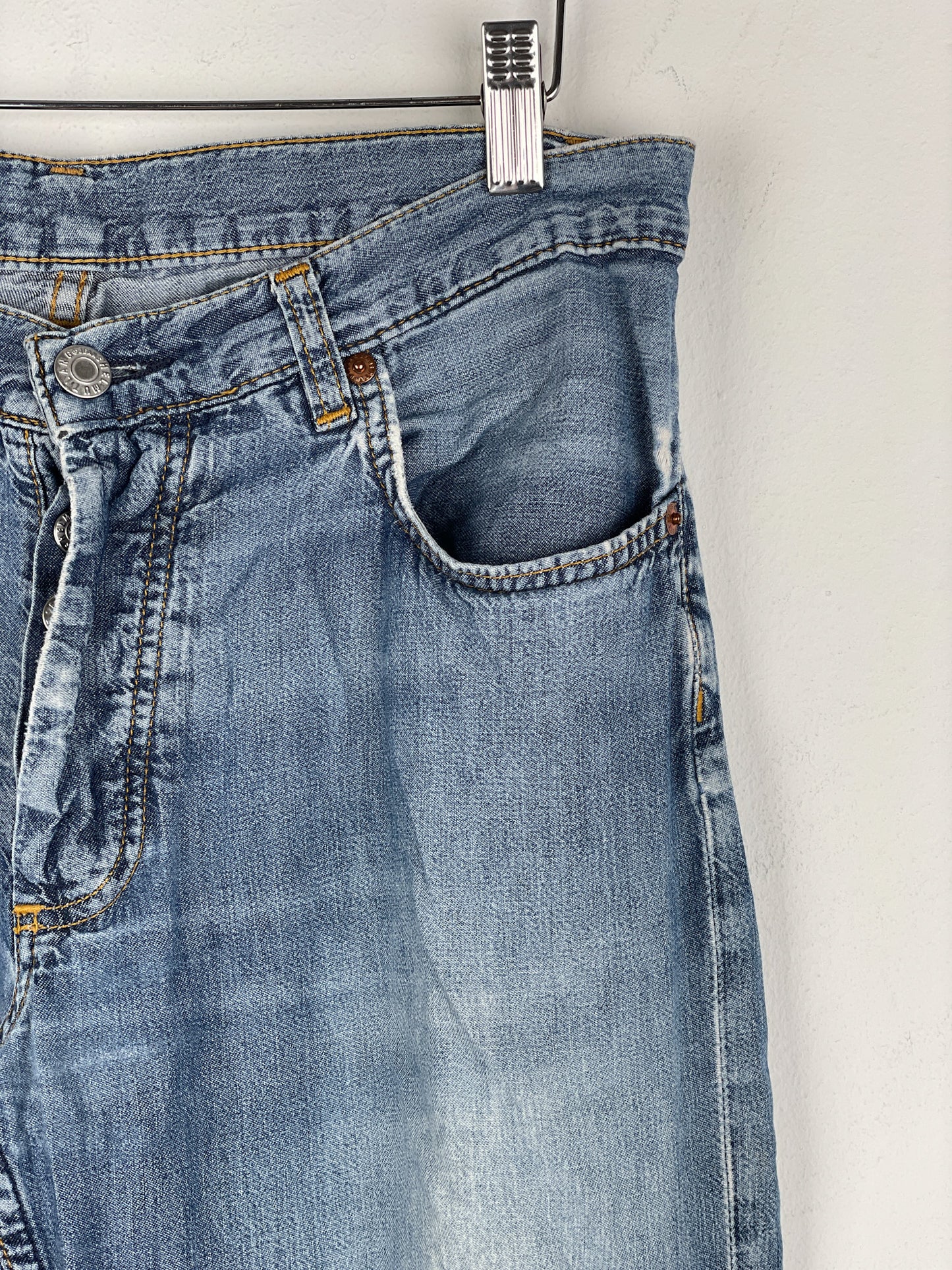 Helmut Lang AW98 Distressed Denim Jeans