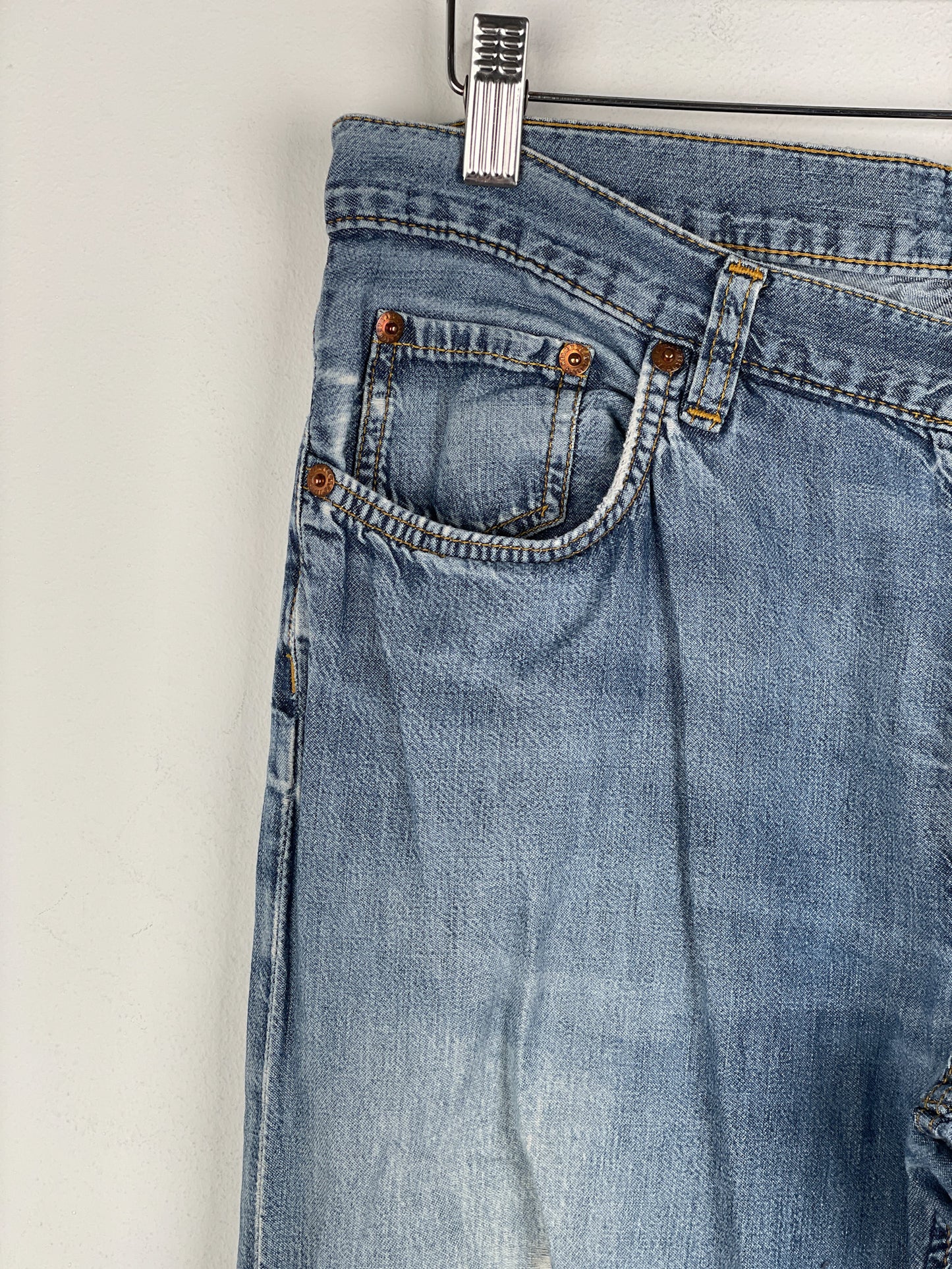 Helmut Lang AW98 Distressed Denim Jeans