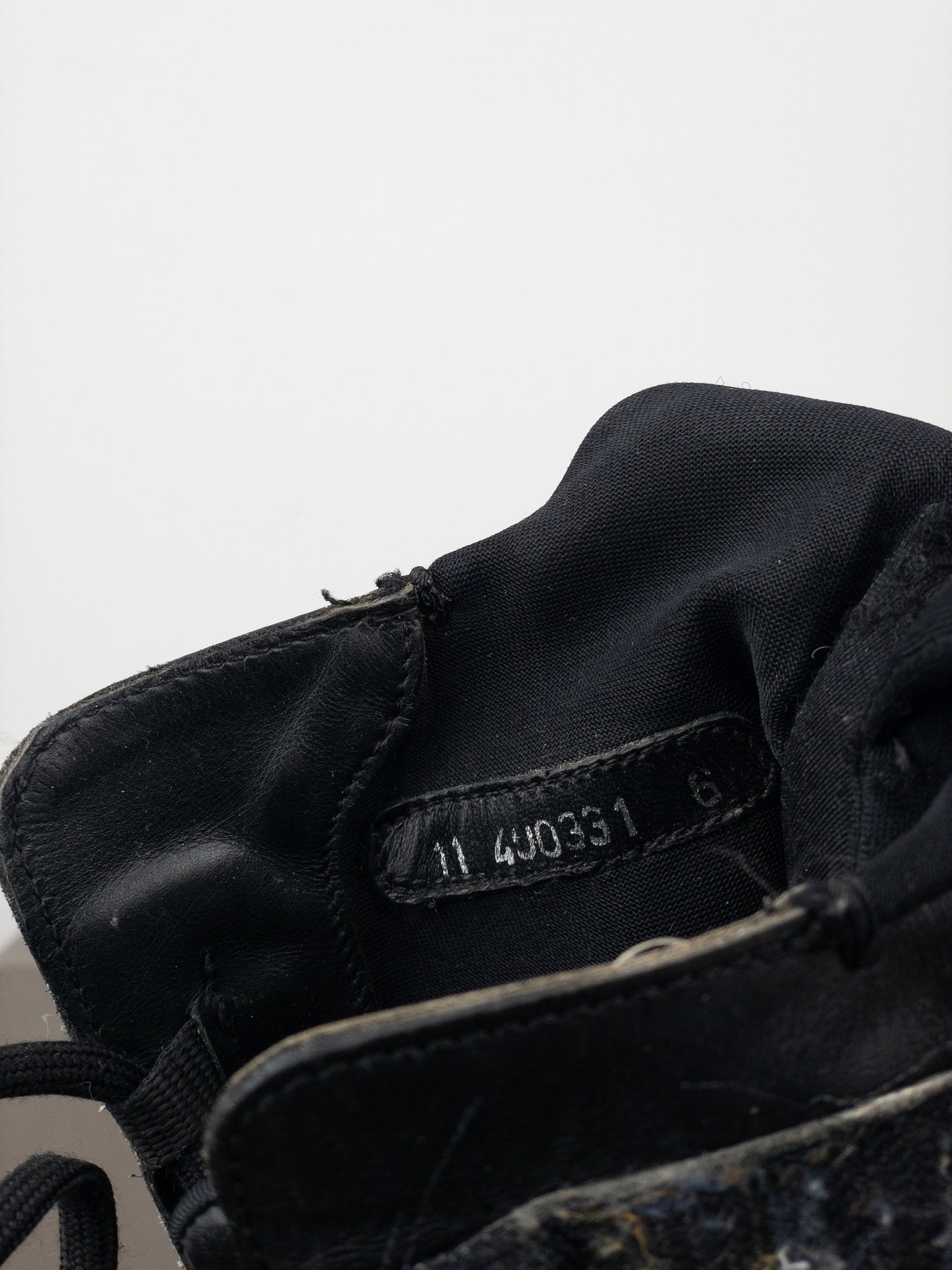 Prada AW99 Square Toe Vibram Combat Boots