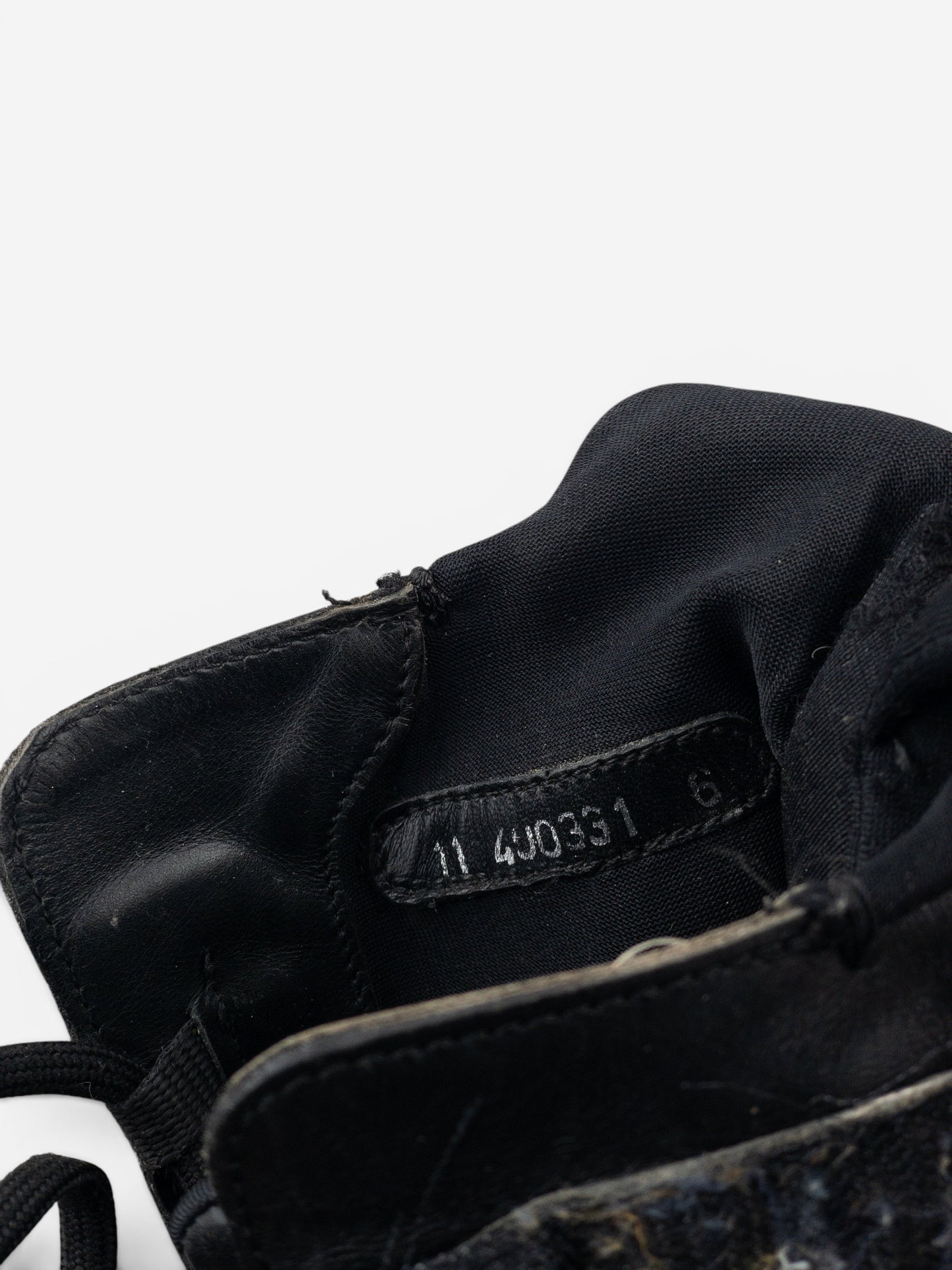 Prada AW99 Square Toe Vibram Combat Boots