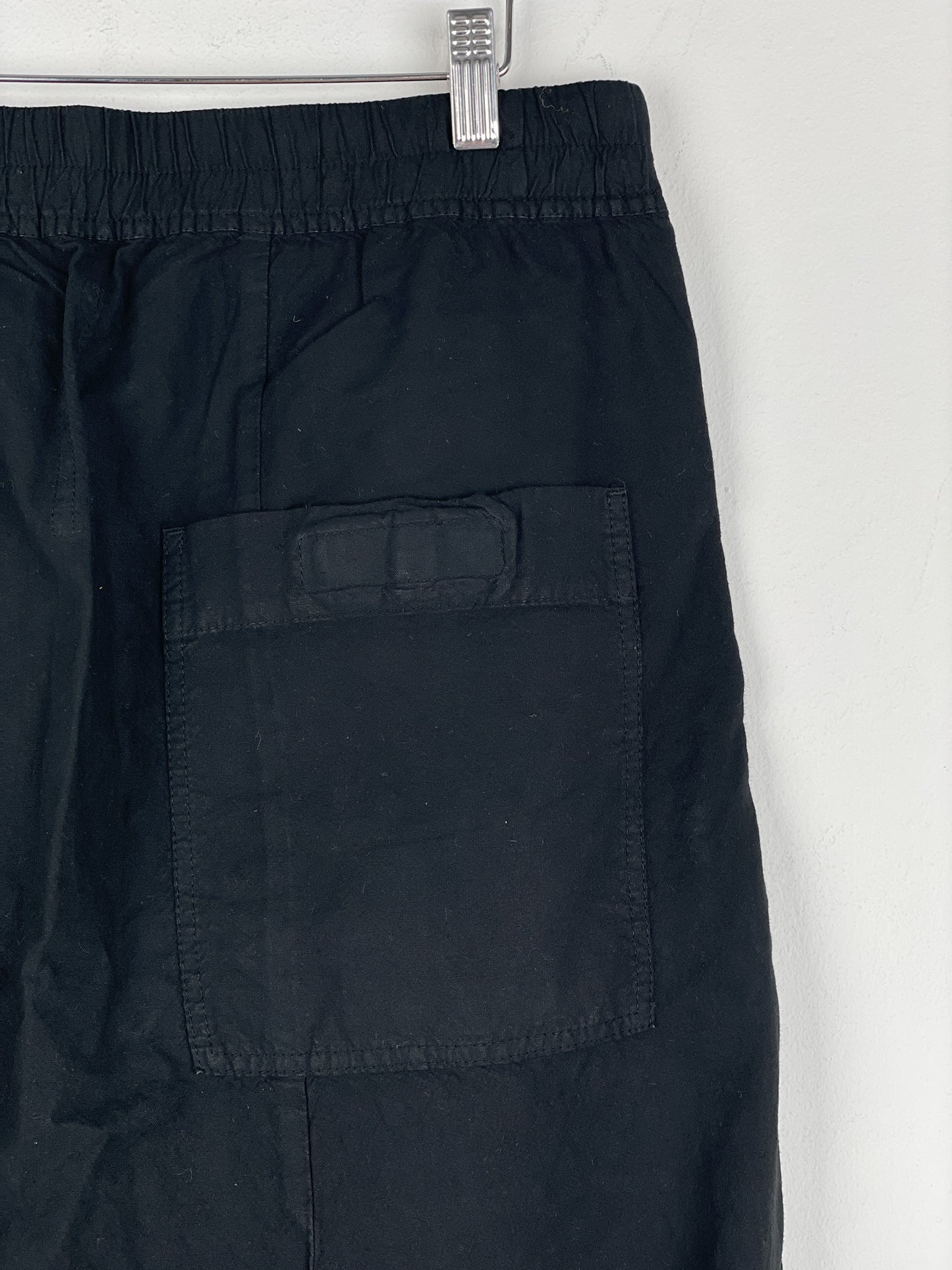 Rick Owens Zipper-Pocket Felpa Dropcrotch Sweatpants