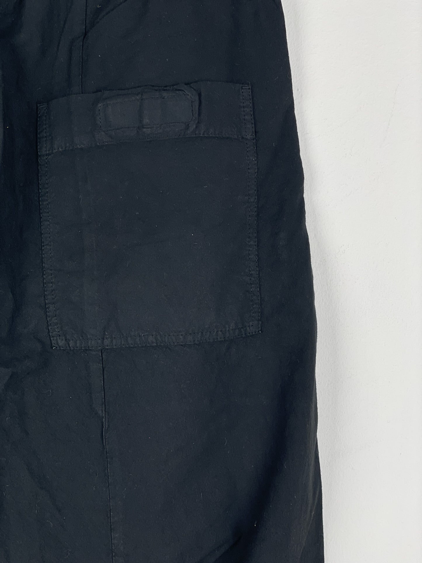 Rick Owens Zipper-Pocket Felpa Dropcrotch Sweatpants