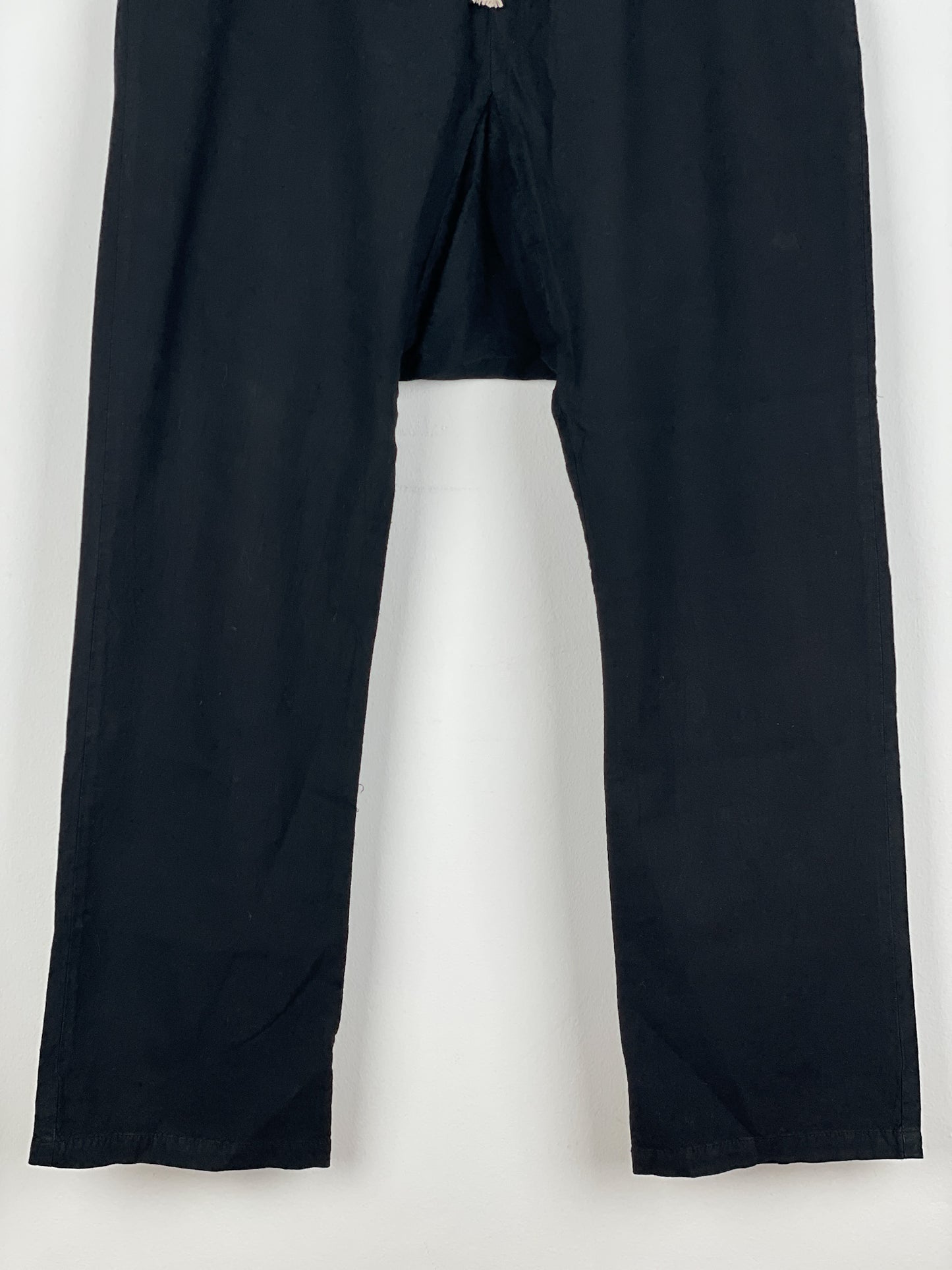 Rick Owens Zipper-Pocket Felpa Dropcrotch Sweatpants