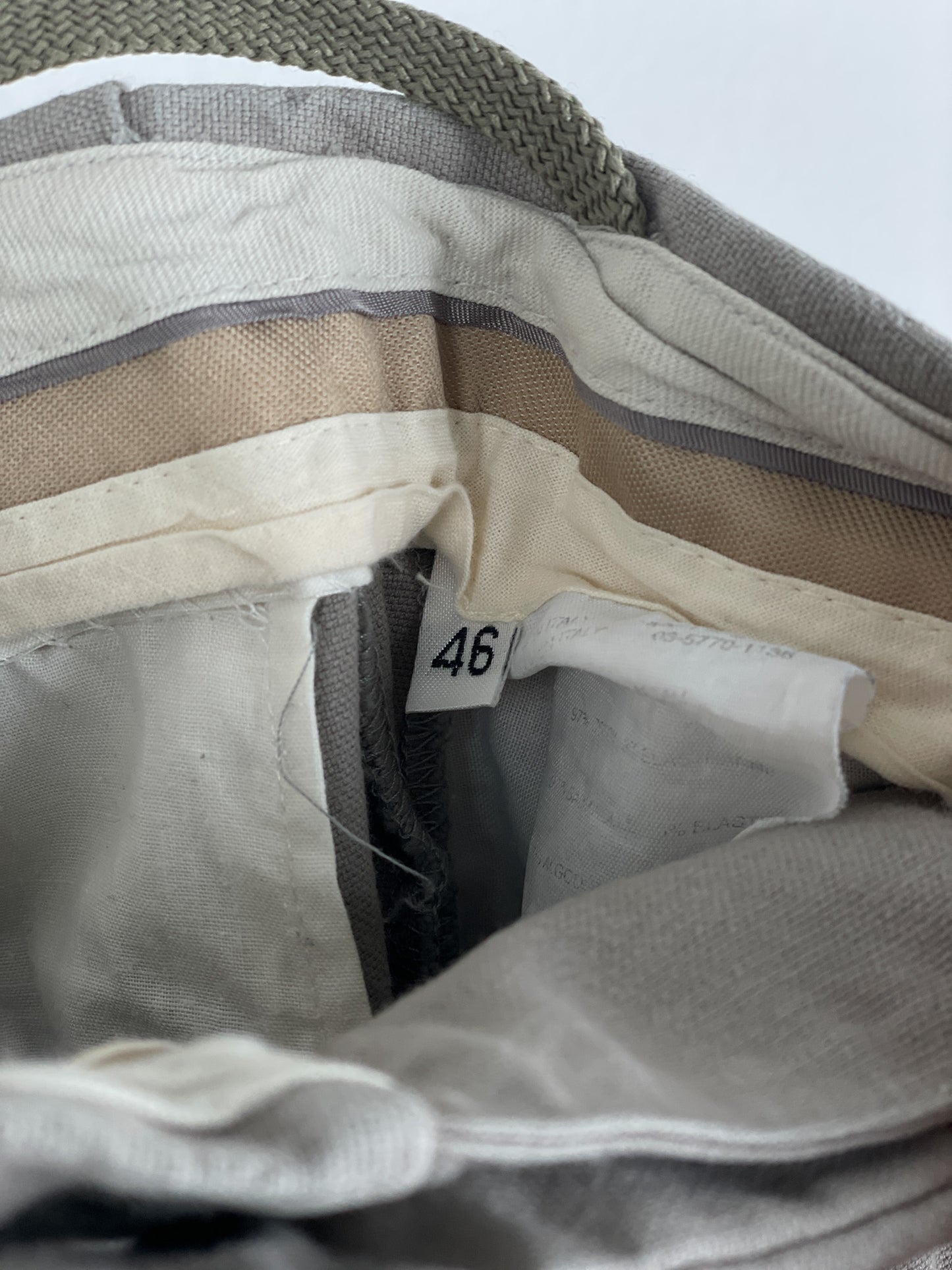 Helmut Lang 1990s Chino Suit Pants