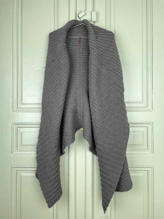 Rick Owens AW11 LIMO Knit Waterfall Cardigan