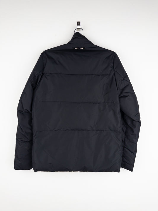 Jean Paul Gaultier AW03 Asymmetrical Bondage Strap Puffer Jacket