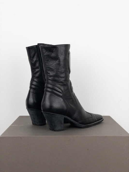 Miu Miu AW99 Western Biker Moto Boots