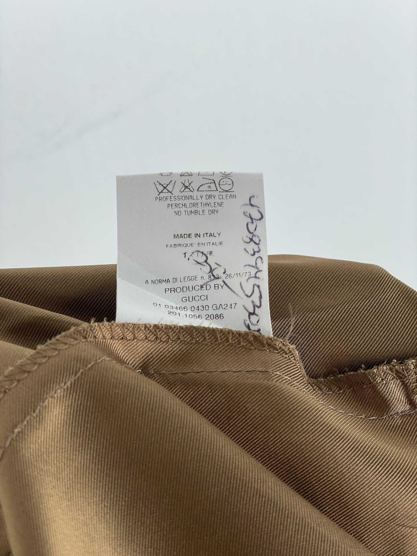 Gucci by Tom Ford SS01 Cargo Pants