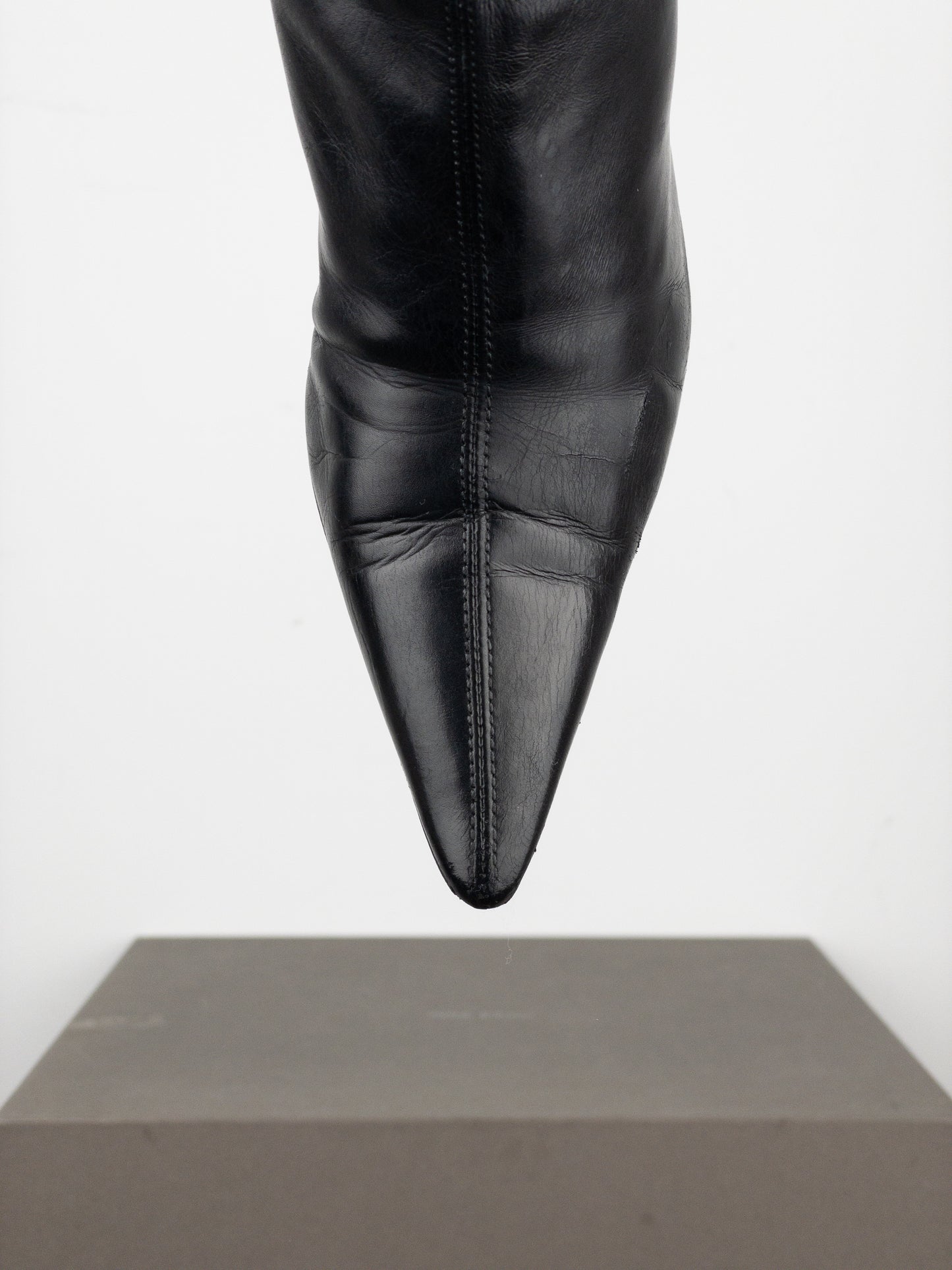 Gucci by Tom Ford AW99 Horsebit Stirrup Harness Riding Heel Boots