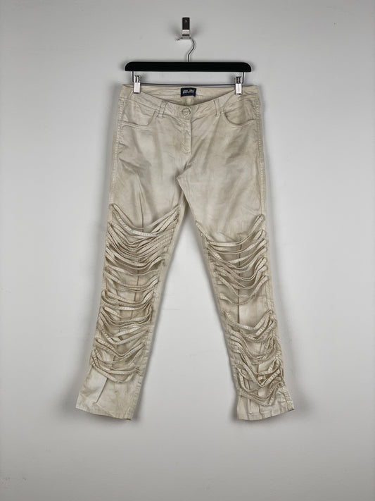 Jean Paul Gaultier 1990s Mummy Bondage-Strap Pants