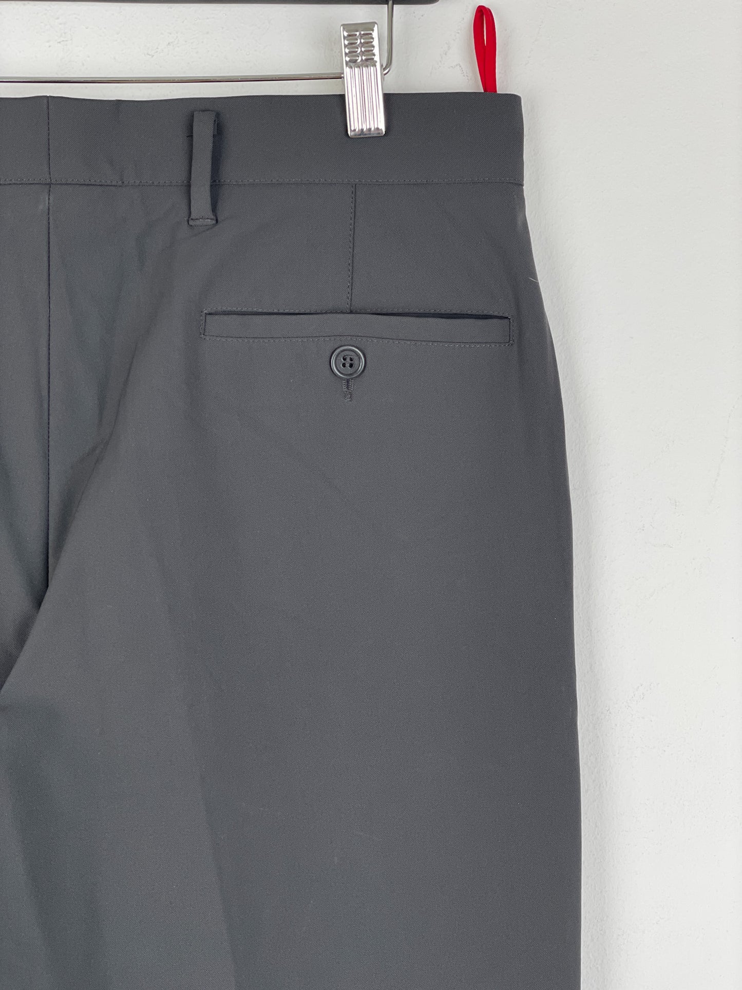 Prada 2000s Linea Rossa Red Tab Technical Pants