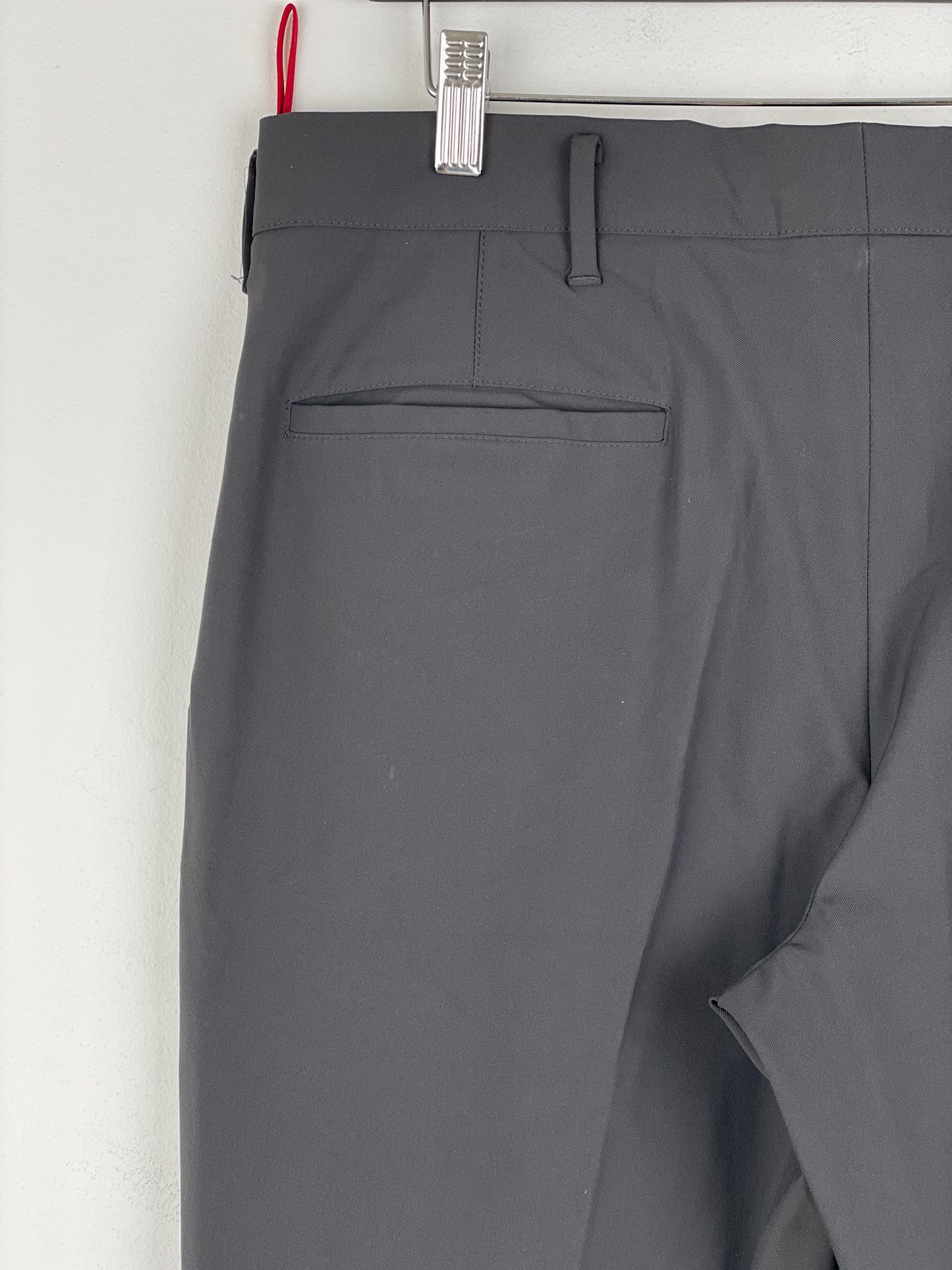 Prada 2000s Linea Rossa Red Tab Technical Pants