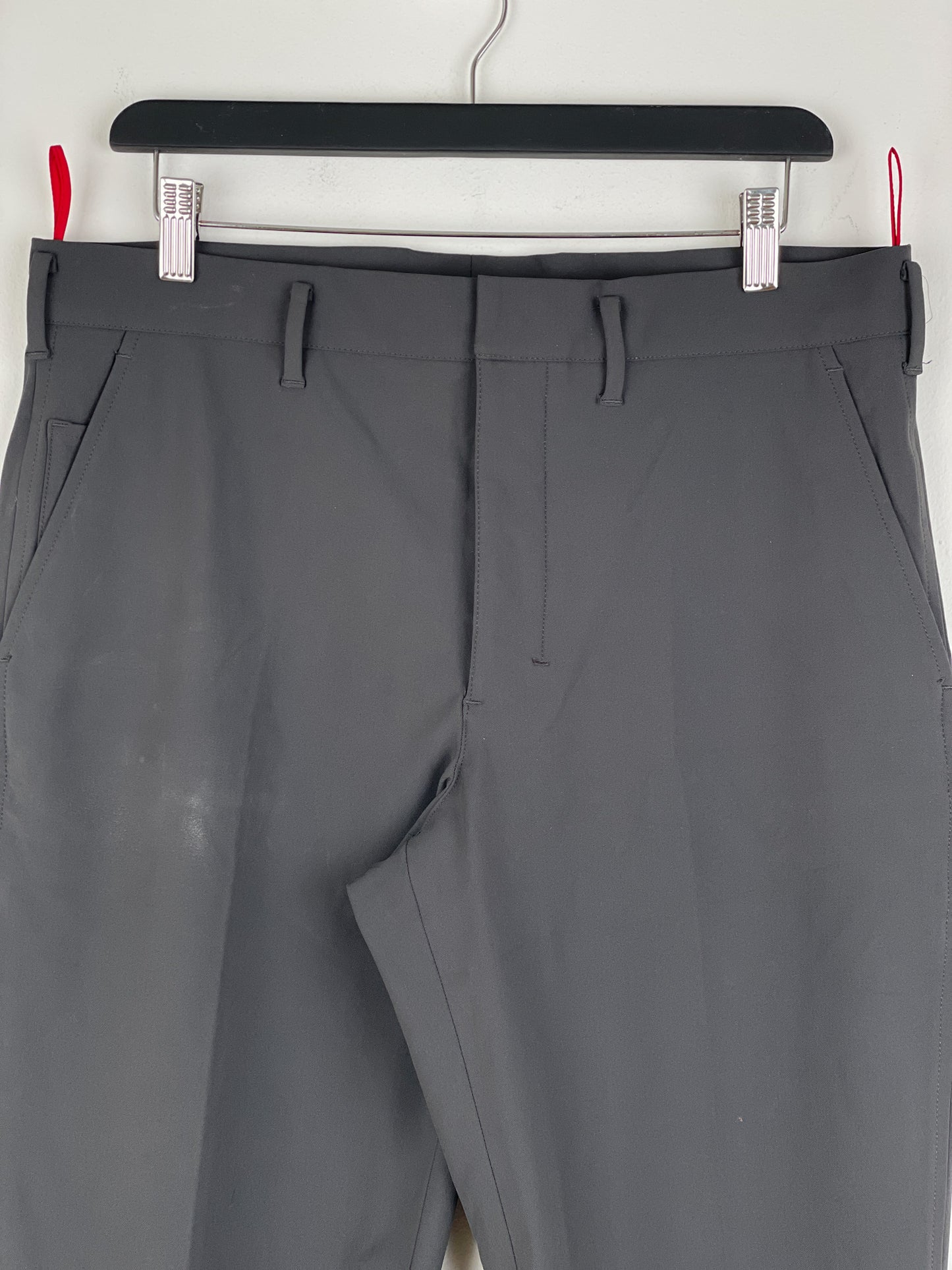 Prada 2000s Linea Rossa Red Tab Technical Pants
