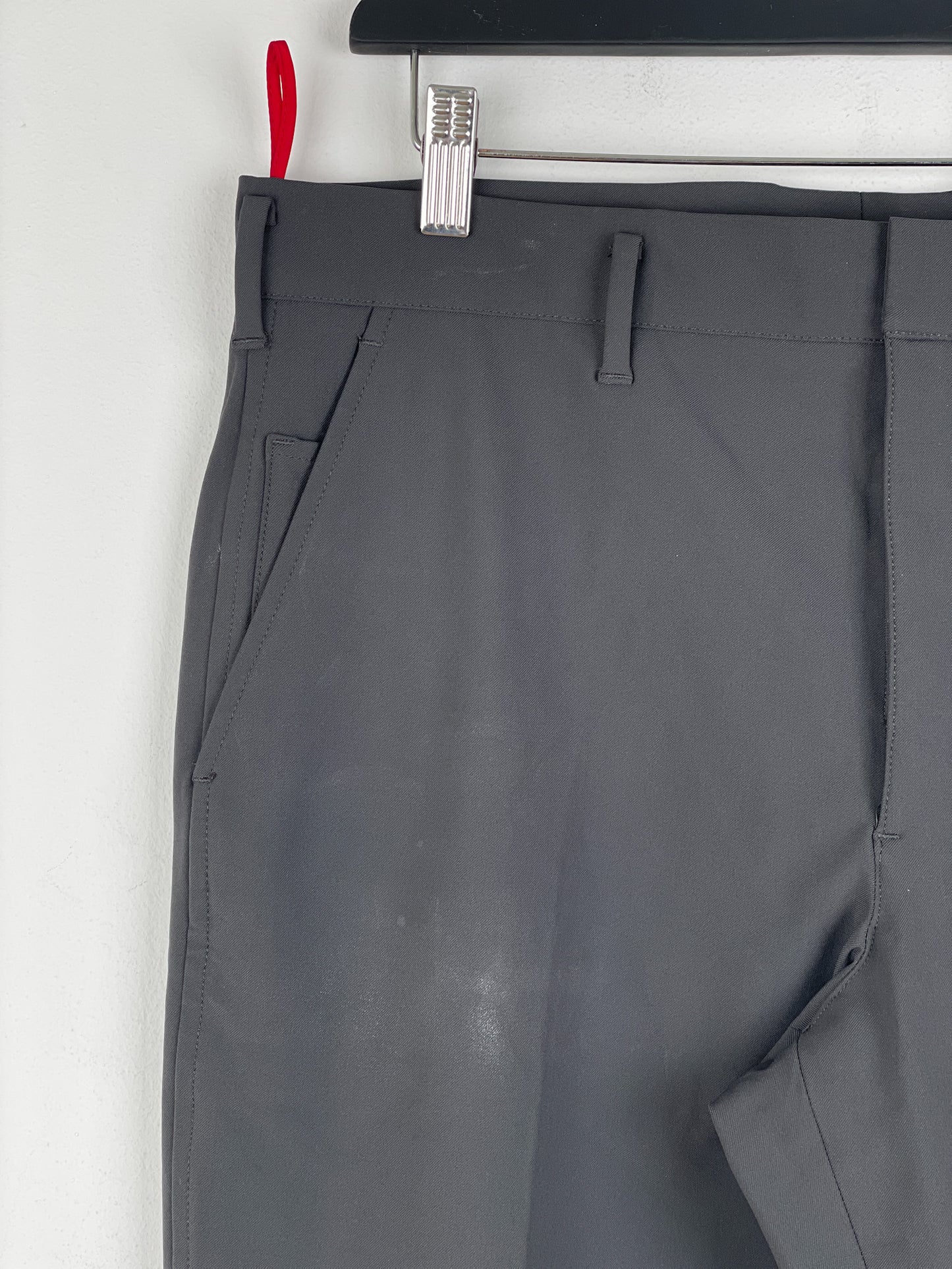 Prada 2000s Linea Rossa Red Tab Technical Pants
