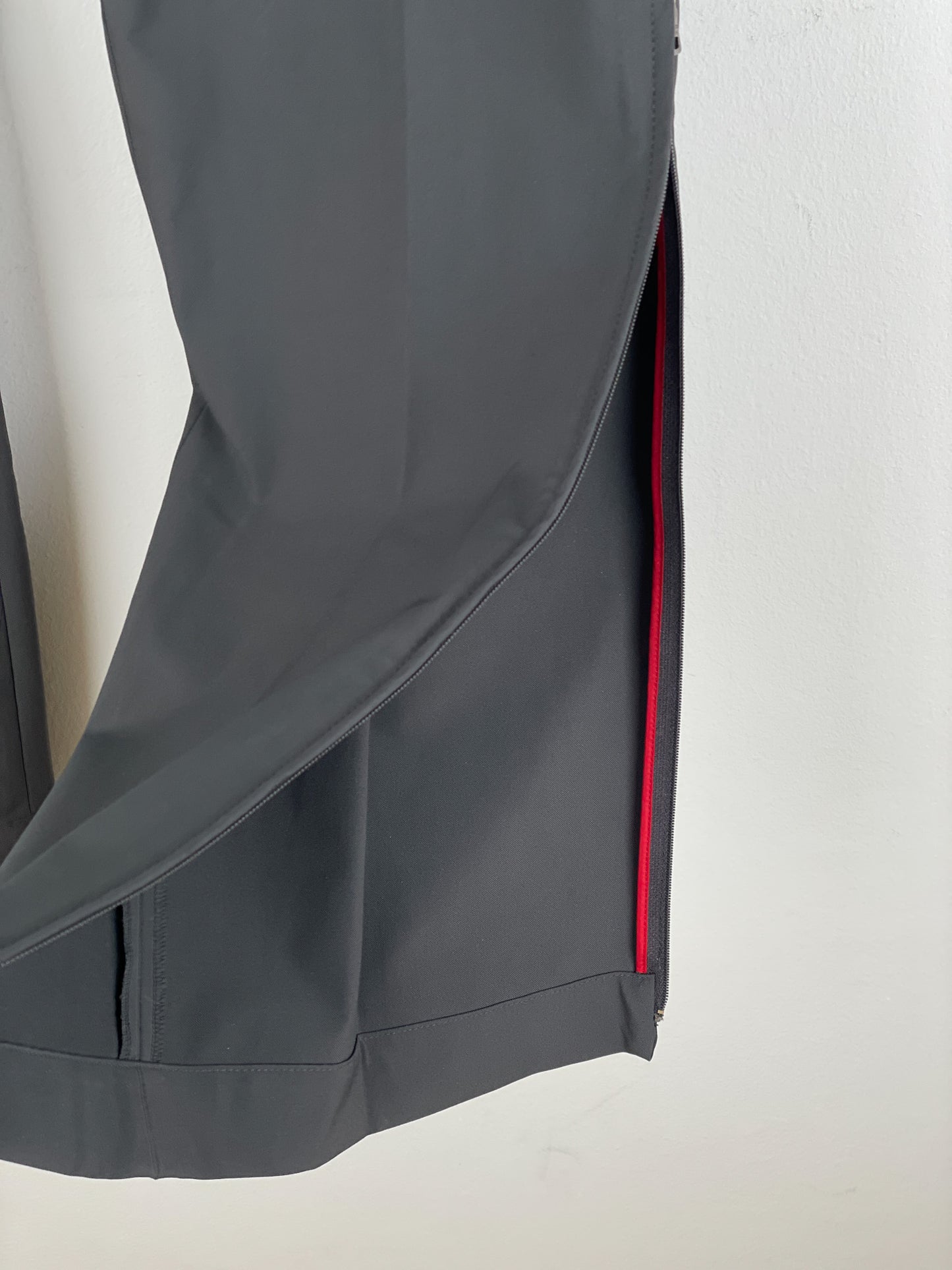 Prada 2000s Linea Rossa Red Tab Technical Pants